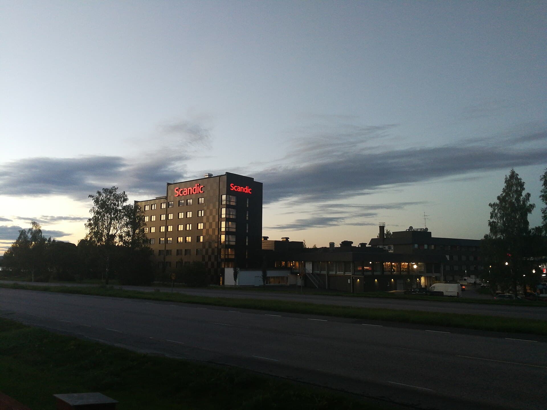 Scandic Luleå (via Wikimedia Commons, CC BY-SA 4.0)