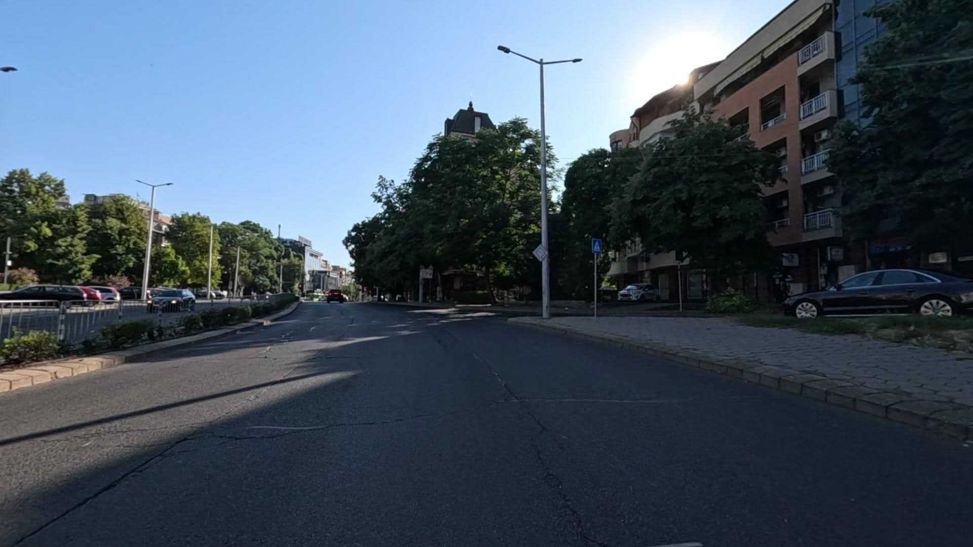 Street view near Chelsea B&B, Plovdiv — © Kristiqn (CC BY-SA · Mapillary)