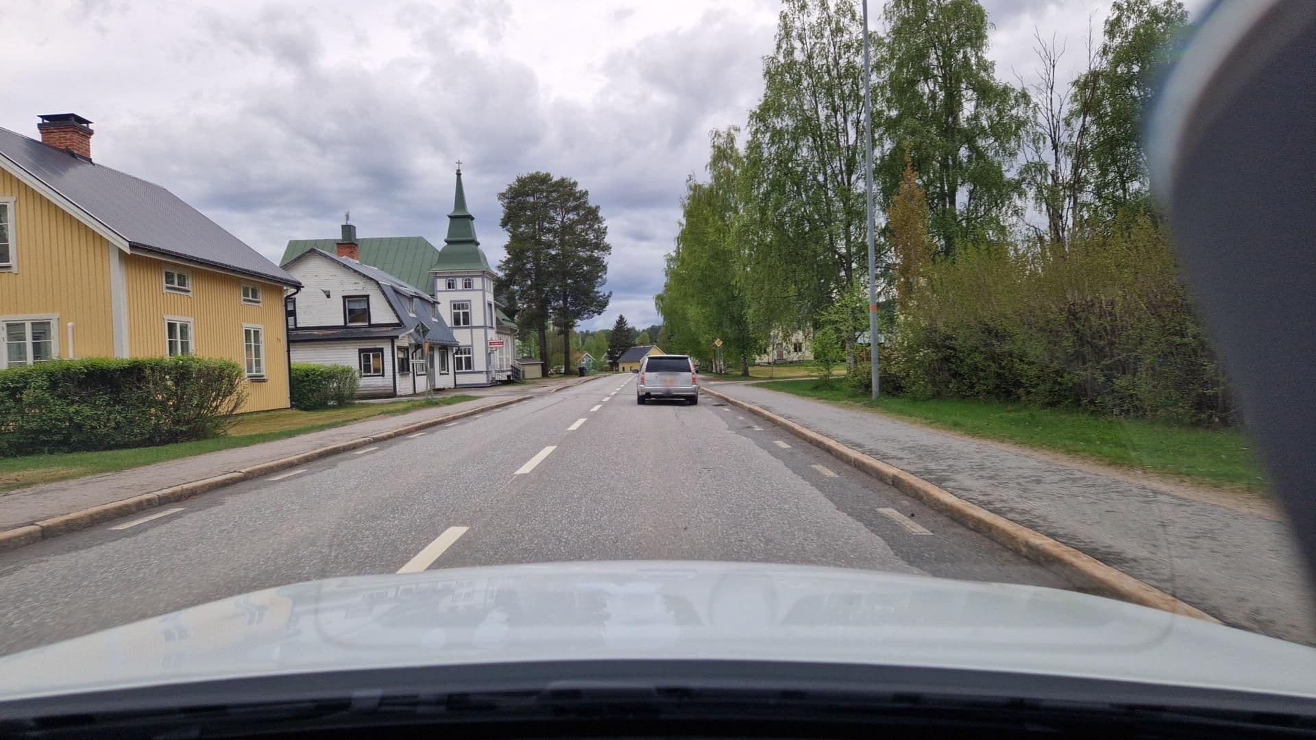 Street view near Junsele Bed & Breakfast, Åsele — © roadroid (CC BY-SA · Mapillary)