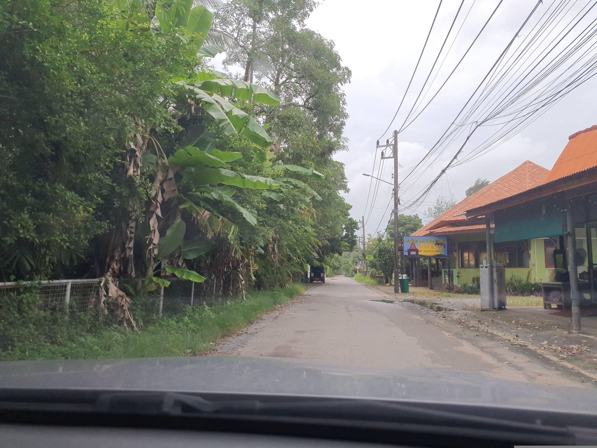 Street view near Sita Garden, Ban Khao Lak