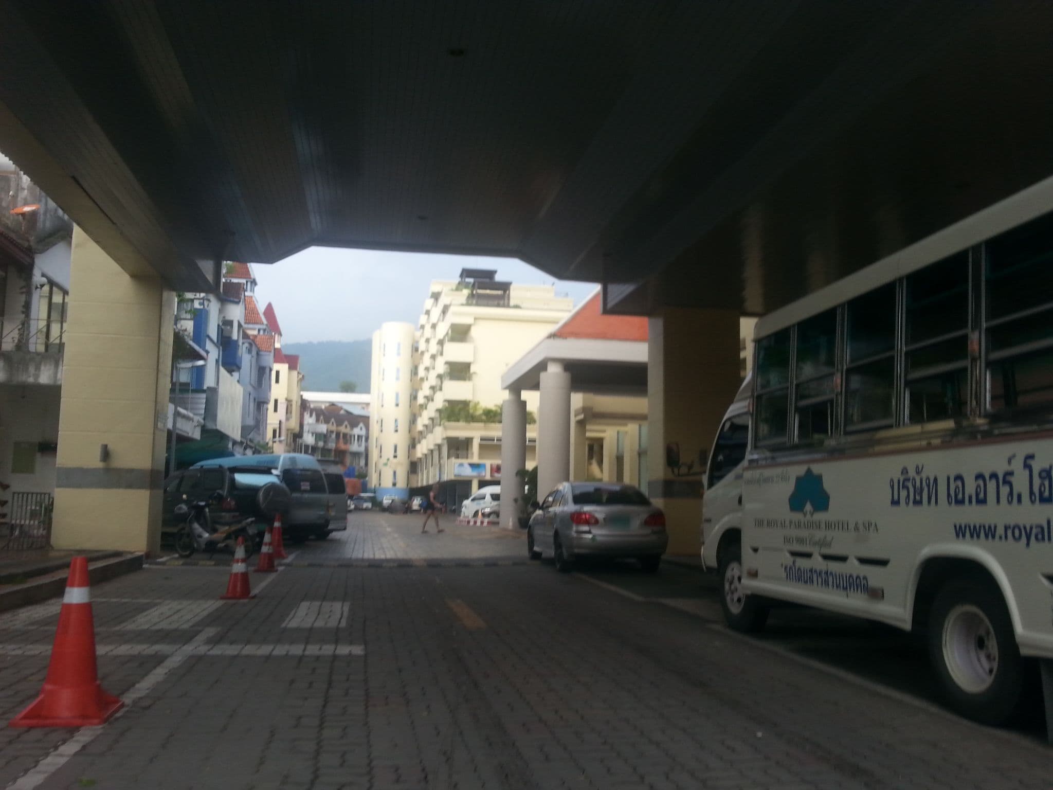Street view near Royal Paradise Hotel, Patong