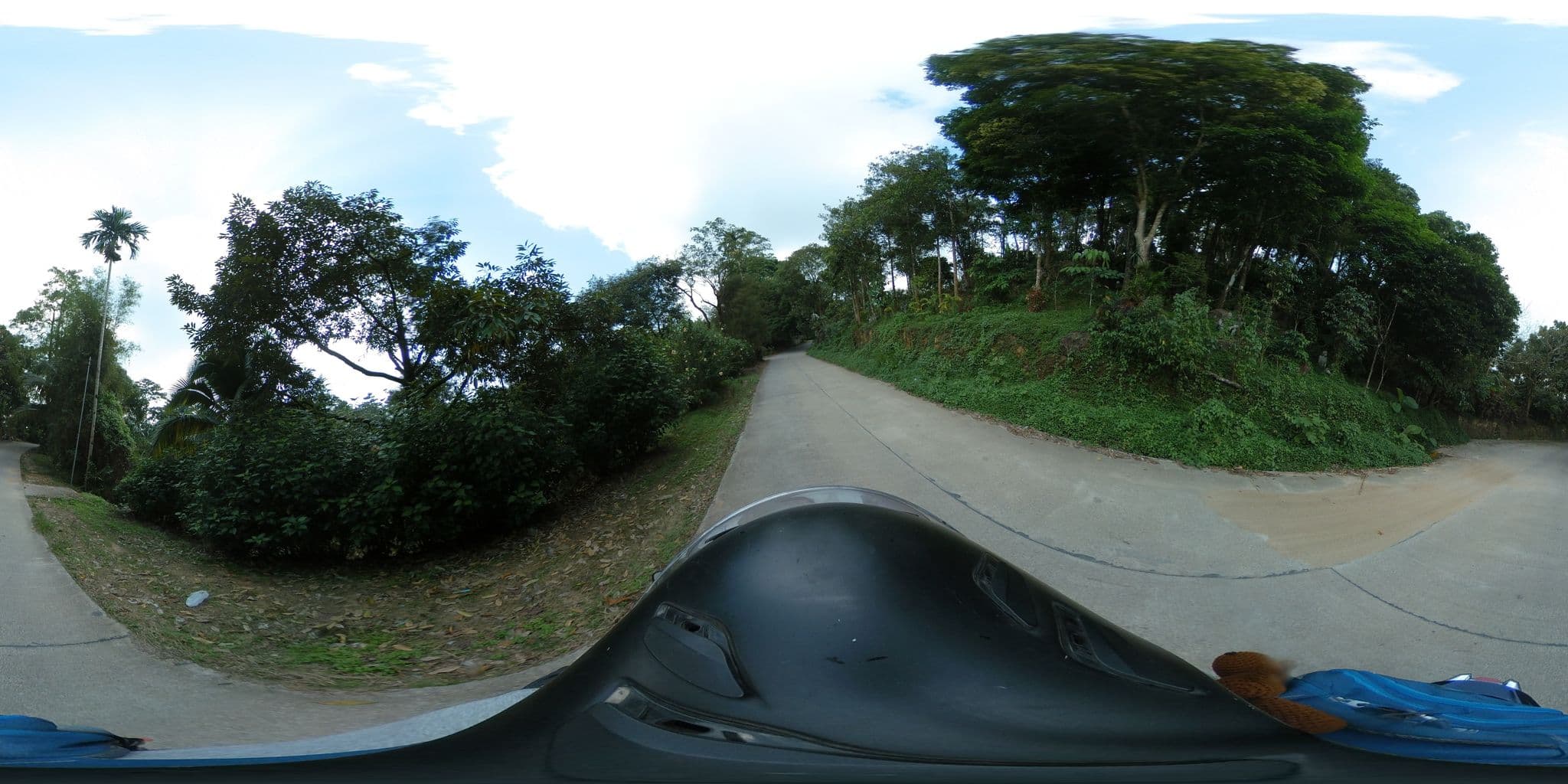 Street view near Forest Stars Hut Resort, Ko Samui