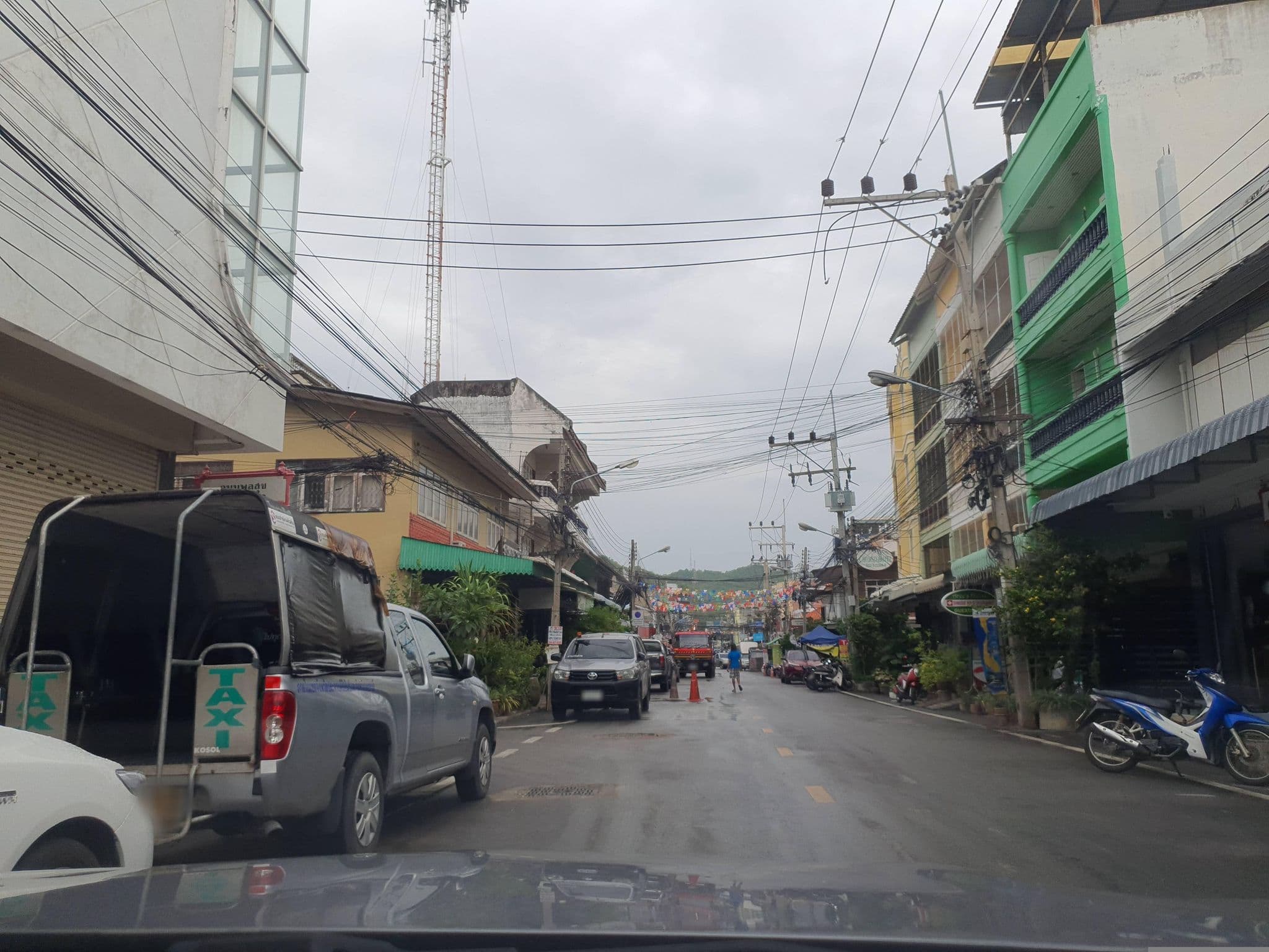 Street view near Smile Guest House, Hua Hin