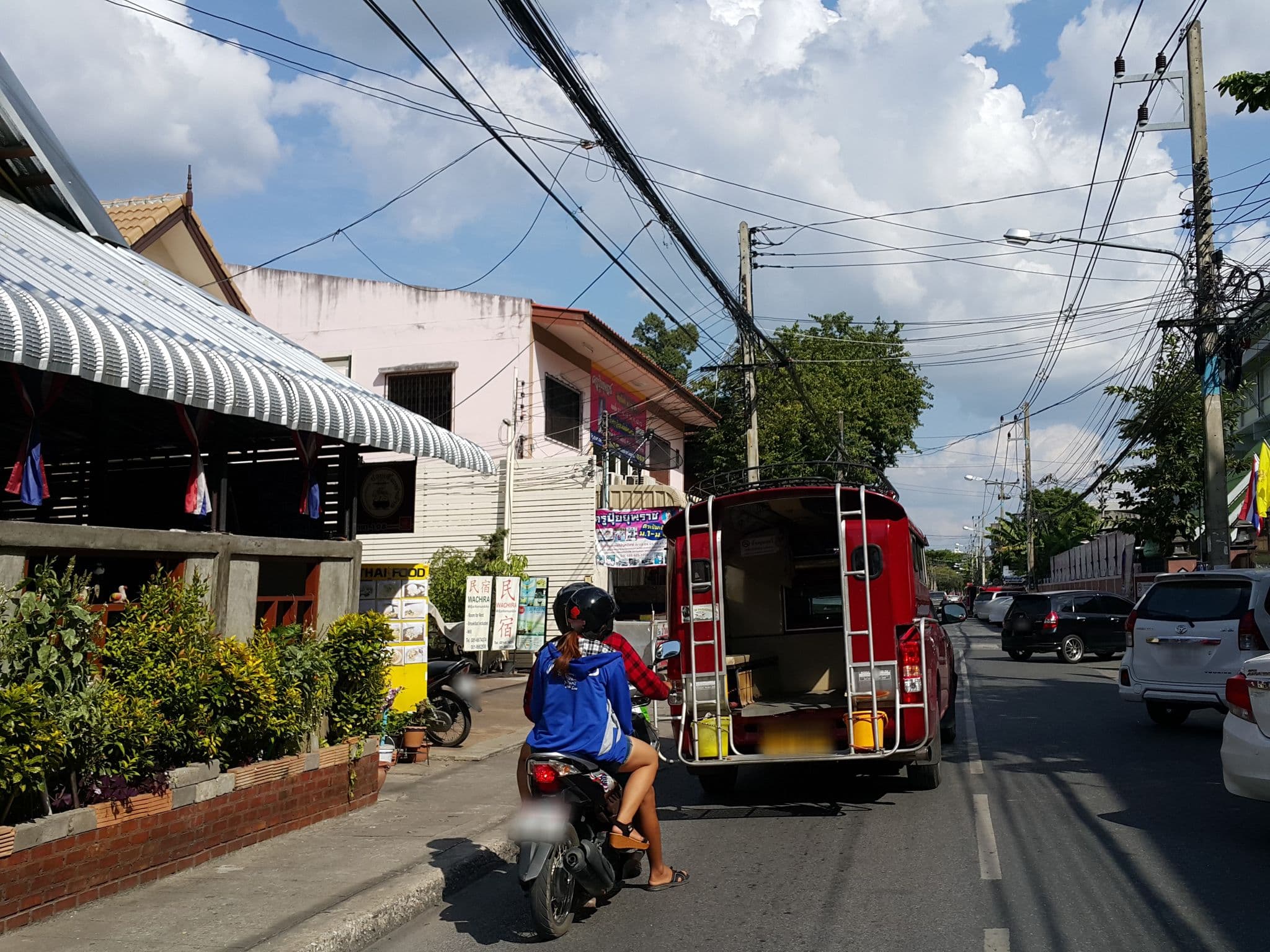Street view near Royal Standard, Chiang Mai