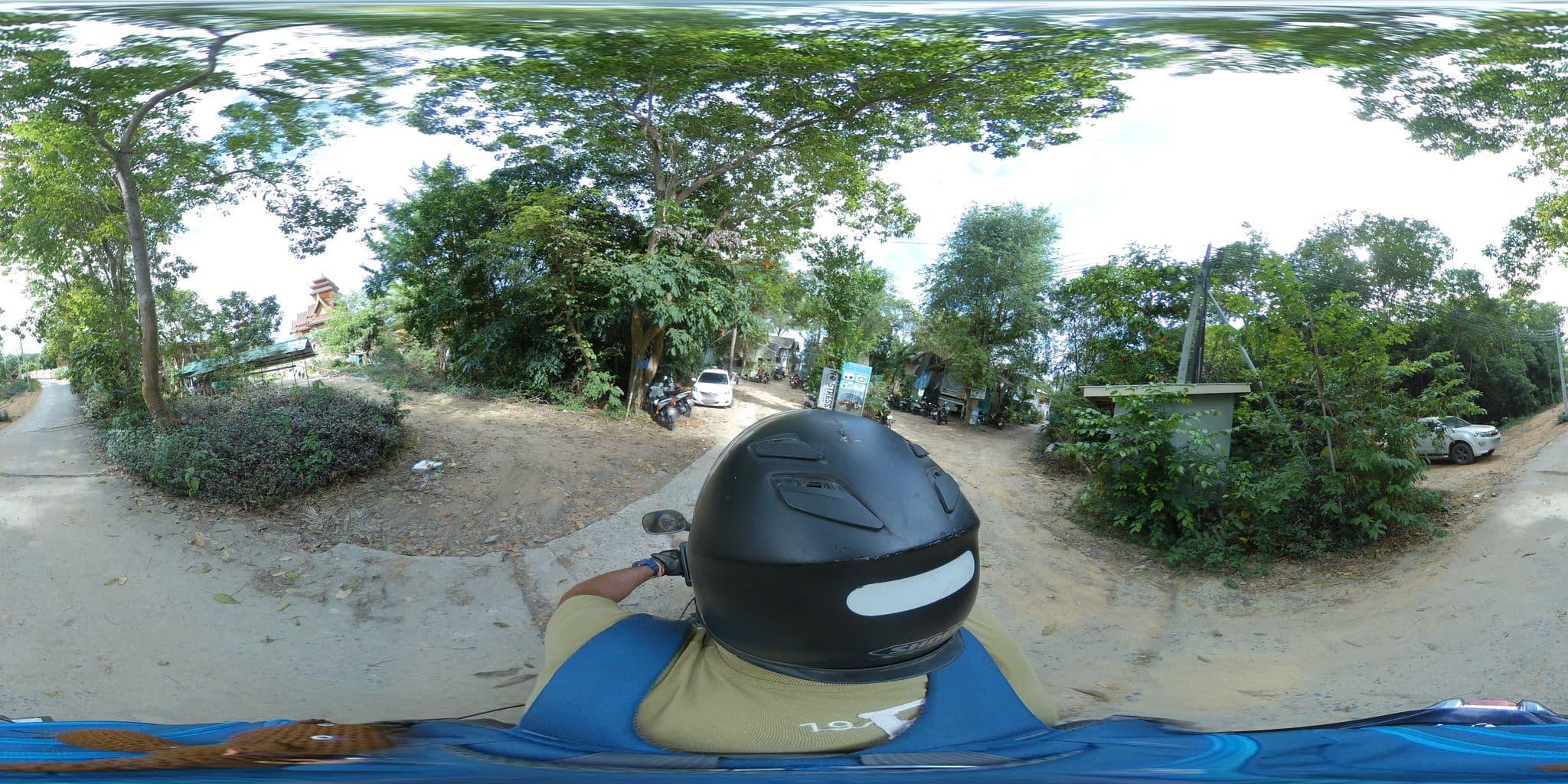 Street view near Bungalow - talk to Papa, Ko Samui