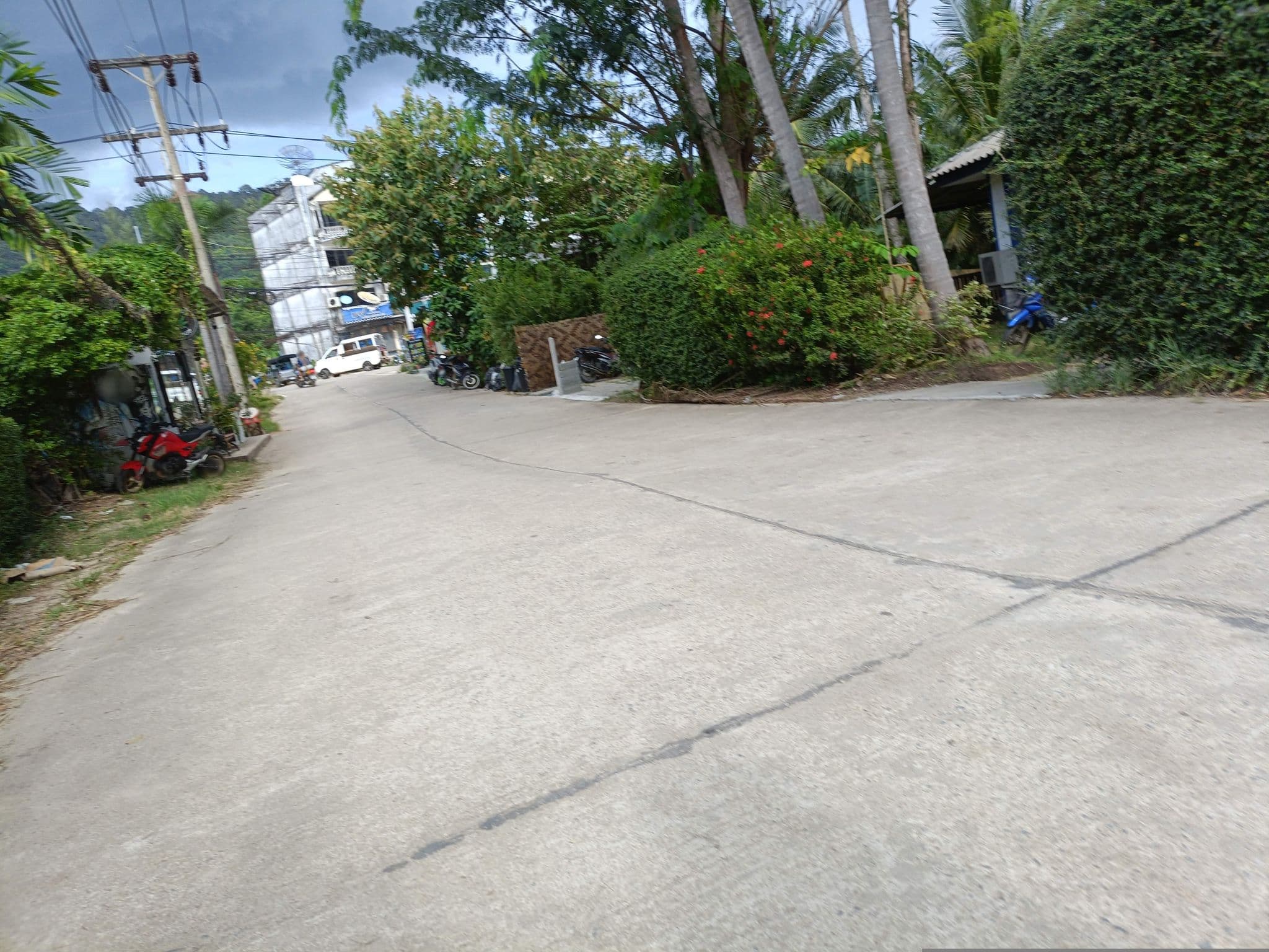 Street view near The Blue Gecko, Saladan