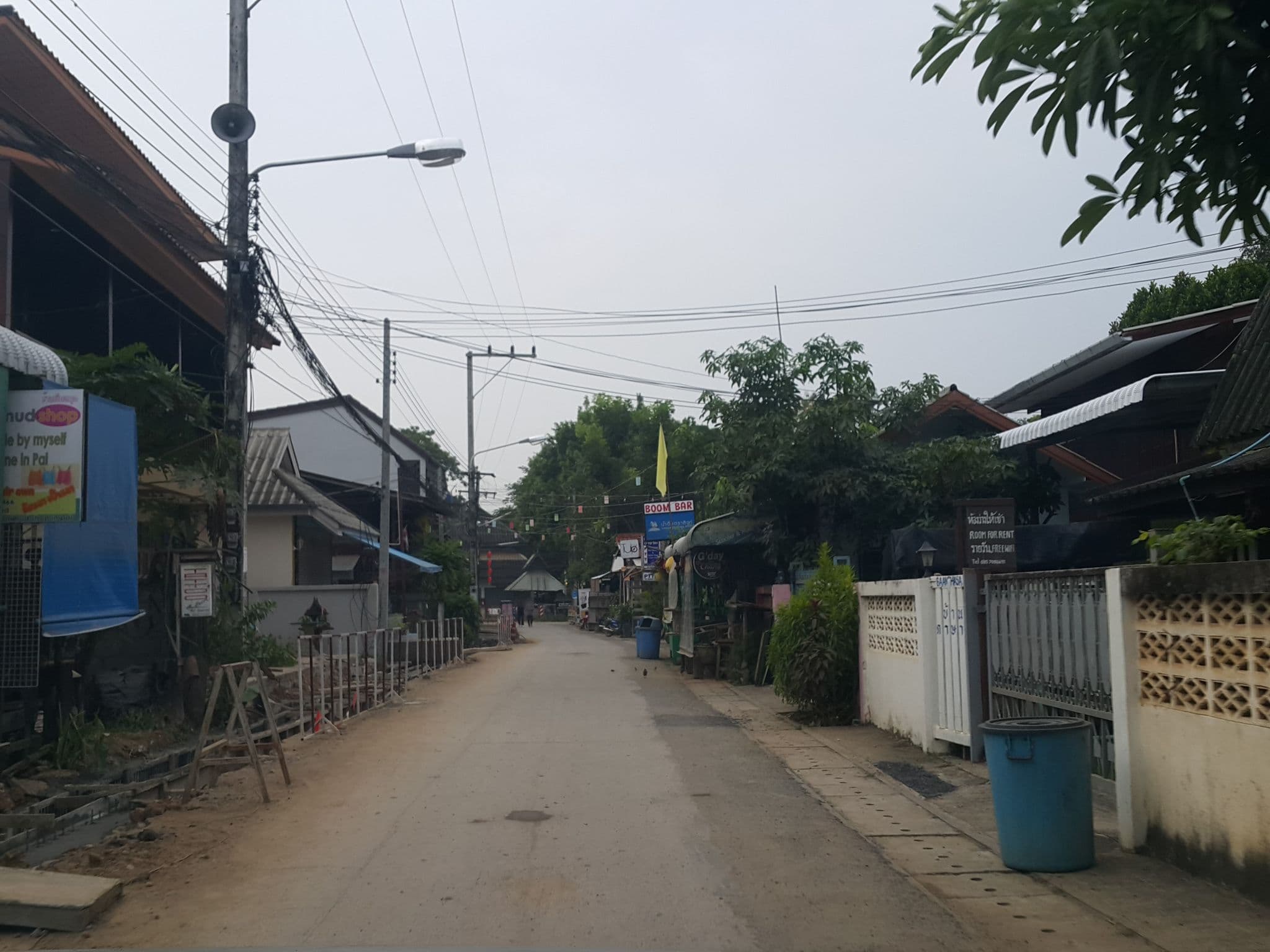 Street view near Pai Vimaan Resort, Pai