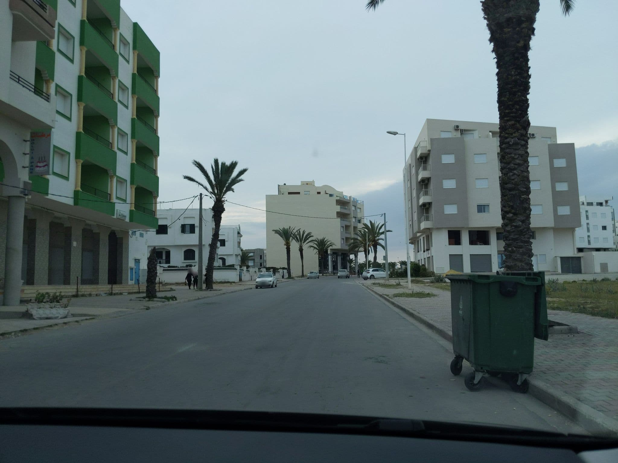Street view near Appart Hotel l'Olivier, Mahdia — © biobuur (CC BY-SA · Mapillary)