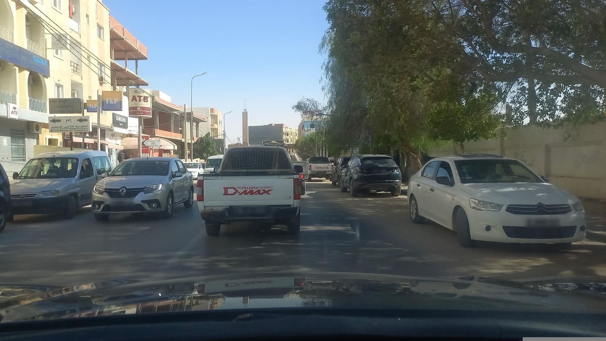 Street view near Hôtel de lune, Gafsa — © aksentini (CC BY-SA · Mapillary)