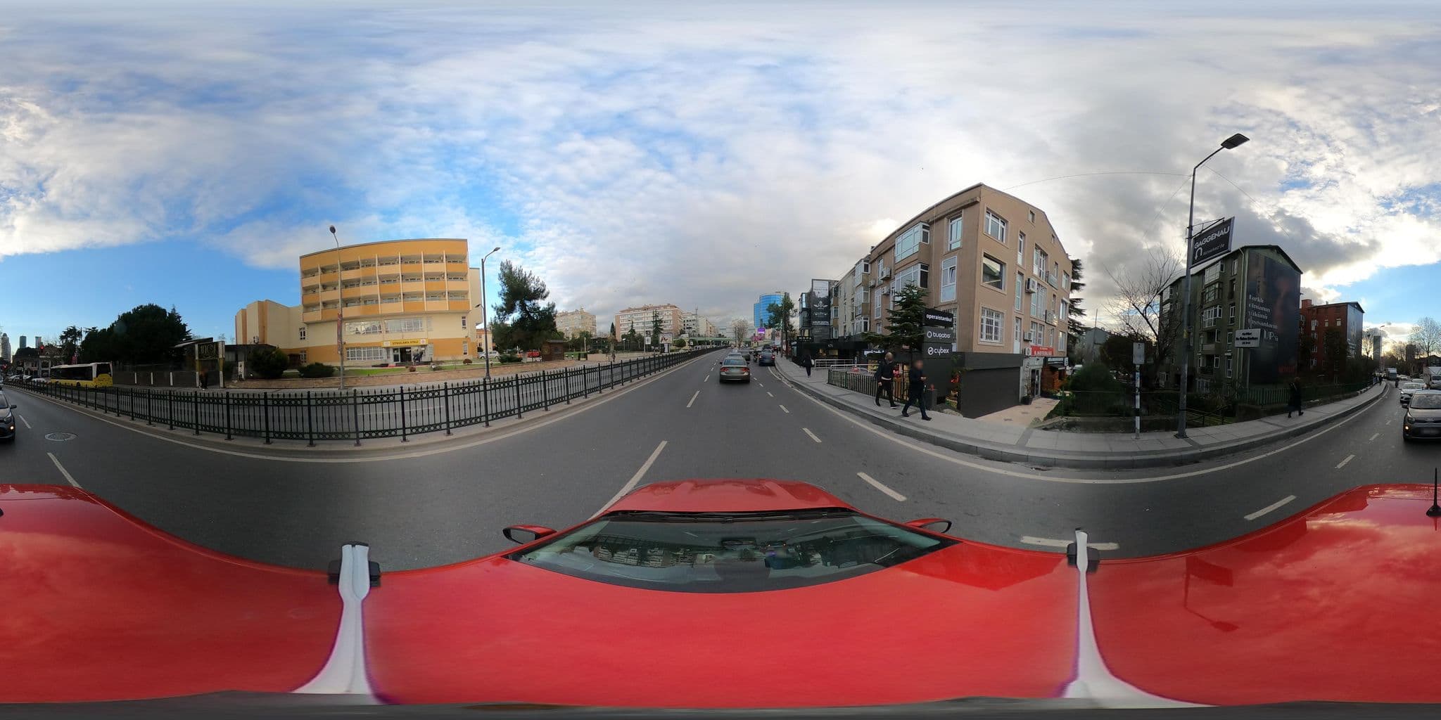 Street view near Uygulama Oteli, Levent — © ademturkmen (CC BY-SA · Mapillary)