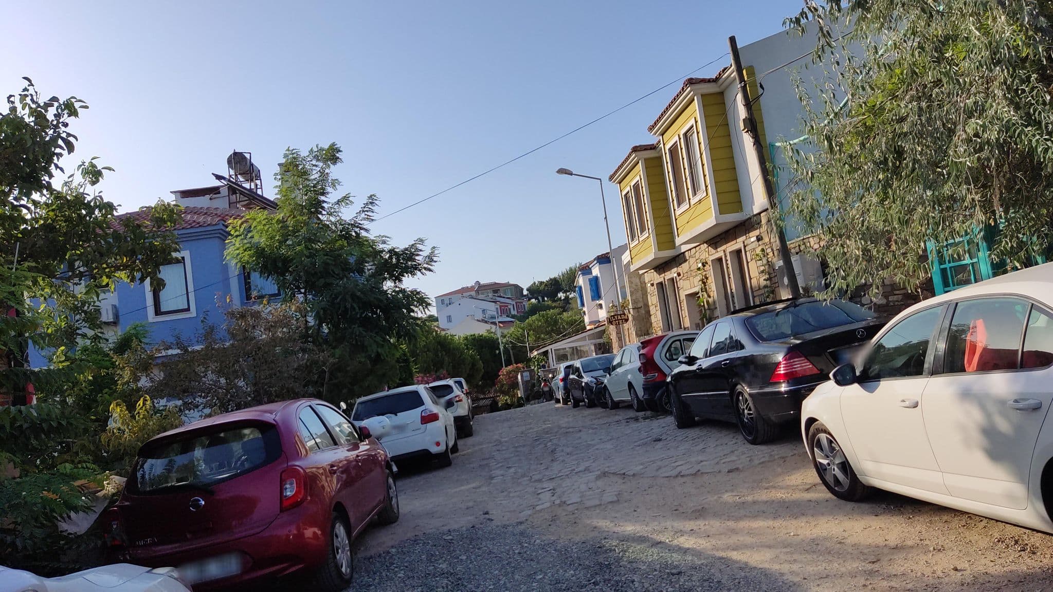 Street view near İlyada Otel, Bozcaada — © orkut (CC BY-SA · Mapillary)
