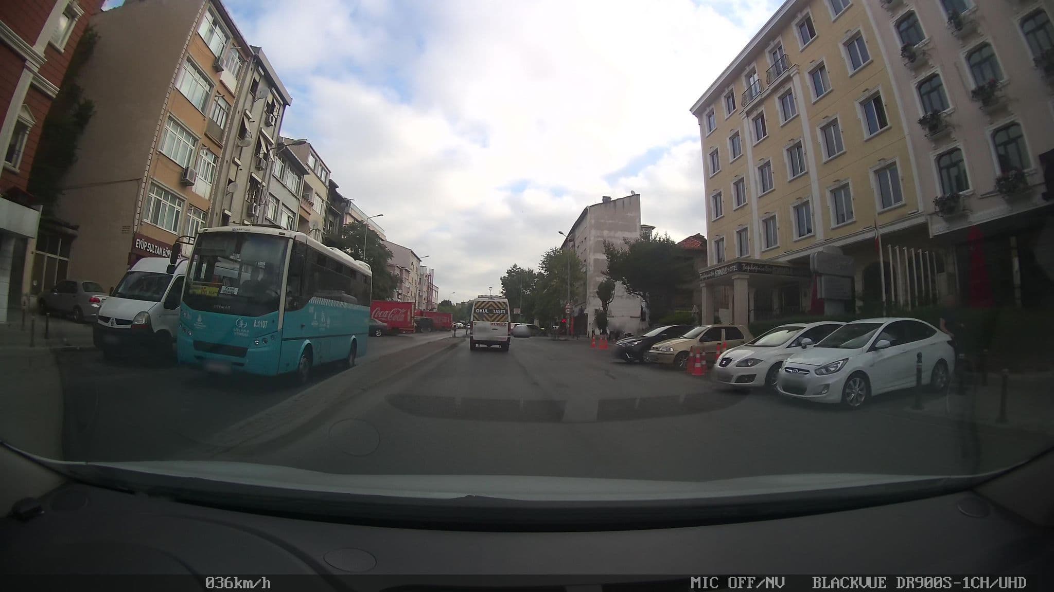 Street view near Topkapı Sabena Hotel, Fatih — © ahmetegri (CC BY-SA · Mapillary)