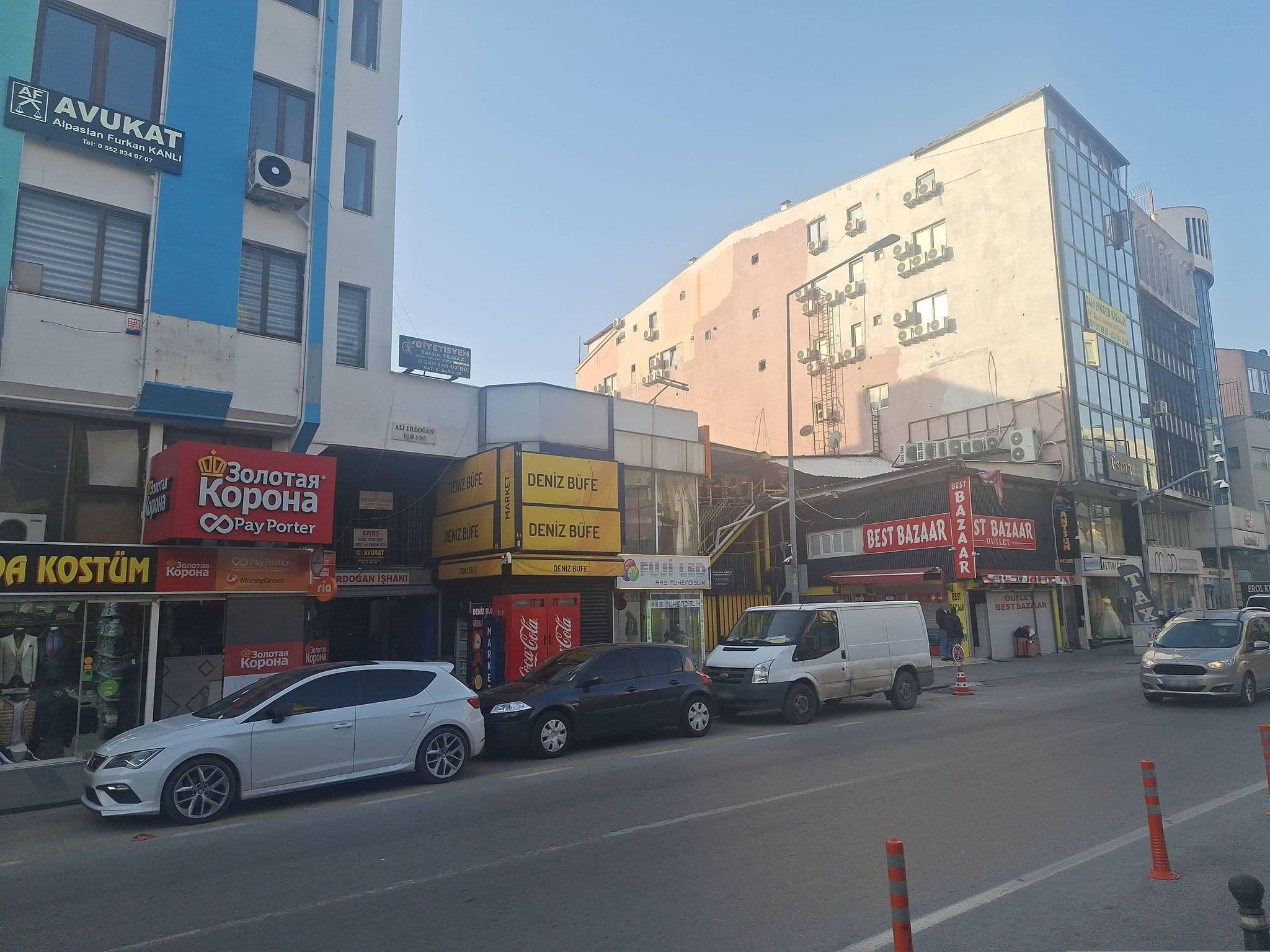 Street view near Şehir hotel, Antalya