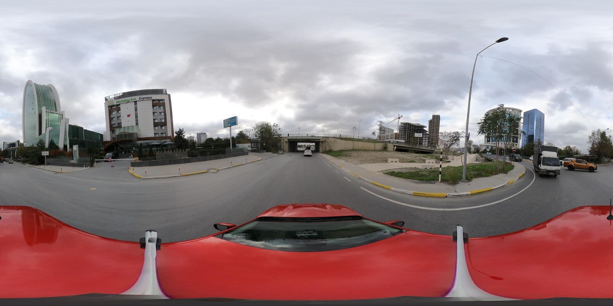 Street view near Holiday Inn Express Istanbul Airport Hotel, Bağcılar — © ademturkmen (CC BY-SA · Mapillary)