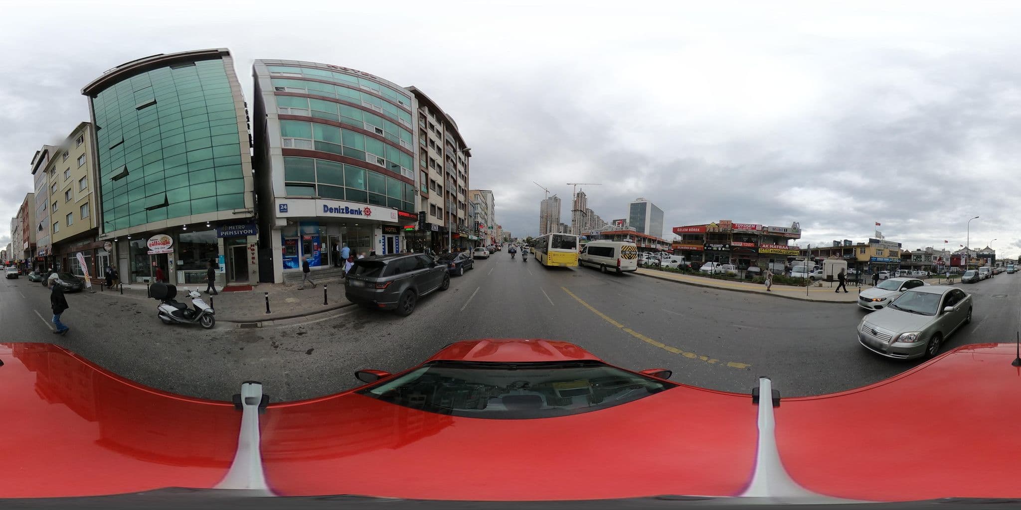 Street view near Metro Pansiyon, Umraniye — © ademturkmen (CC BY-SA · Mapillary)