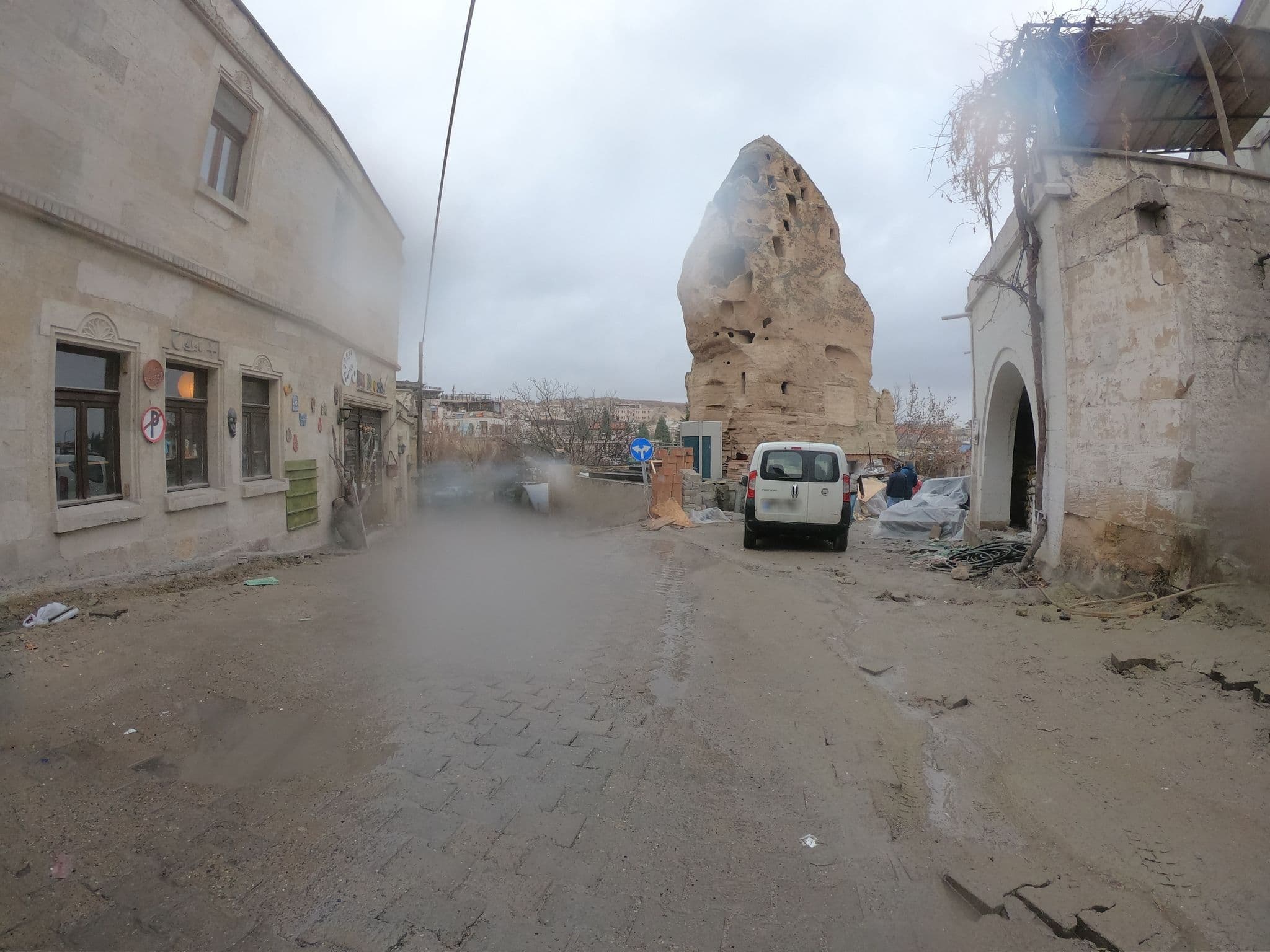 Street view near Carus Cappadocia, Göreme — © chrisbeddow (CC BY-SA · Mapillary)