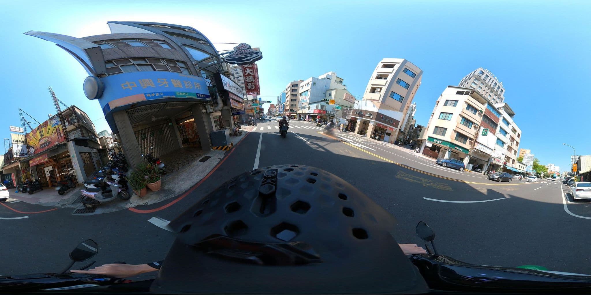 Street view near Hotel A.台南 ( 聖禾大飯店 ), Tainan — © irvinfly (CC BY-SA · Mapillary)