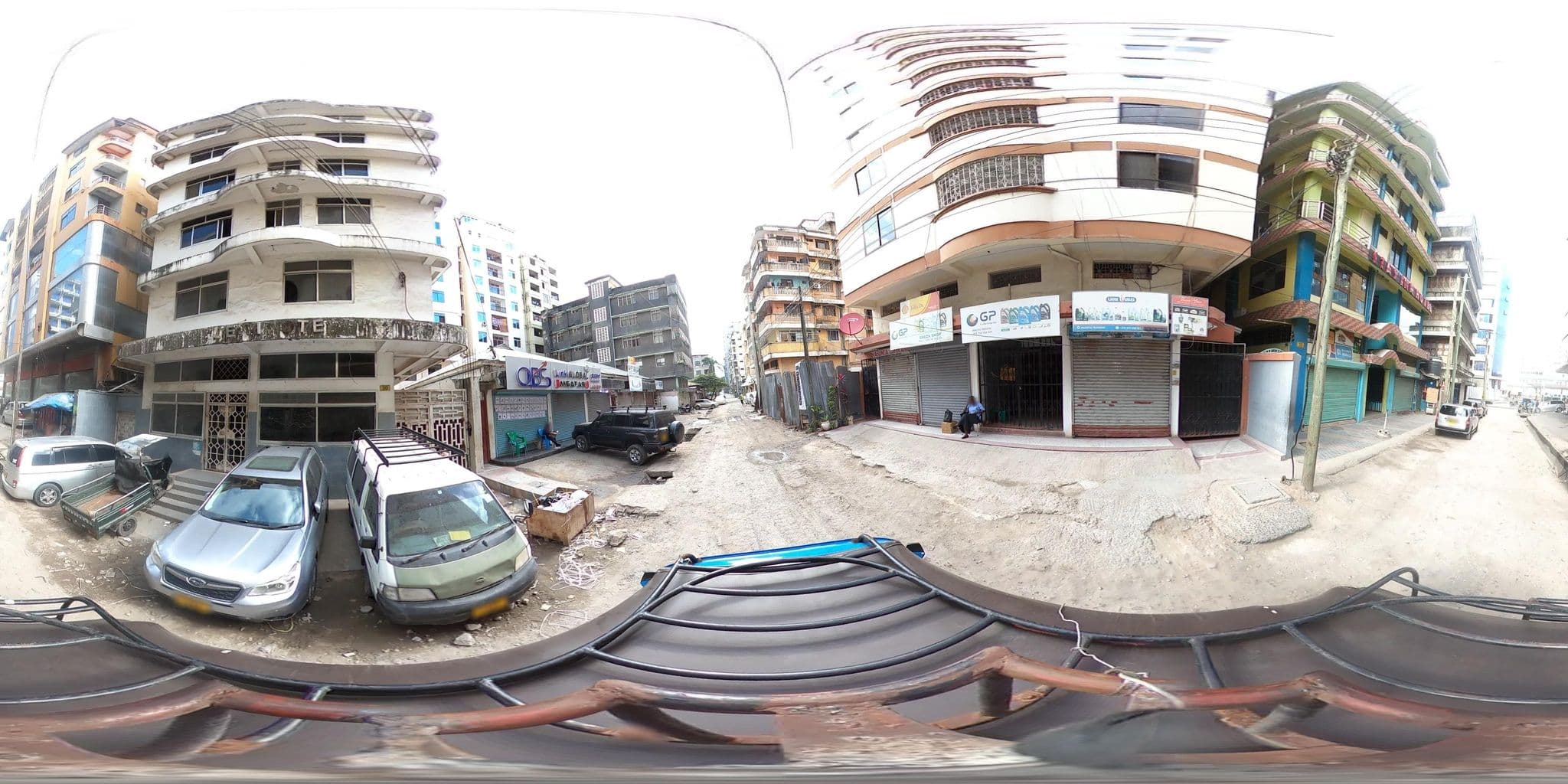 Street view near Flex Hotel, Dar es Salaam