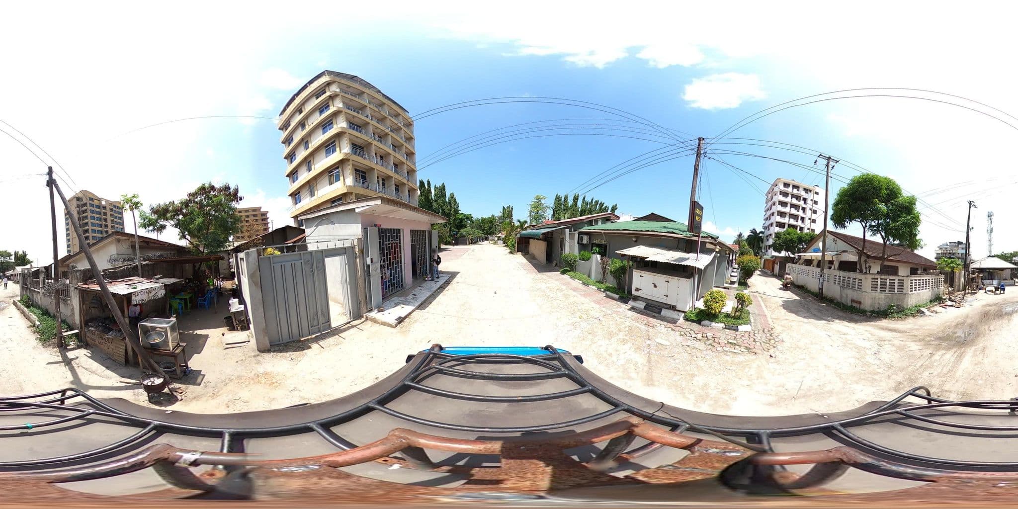 Street view near Sharon Hotel, Magomeni