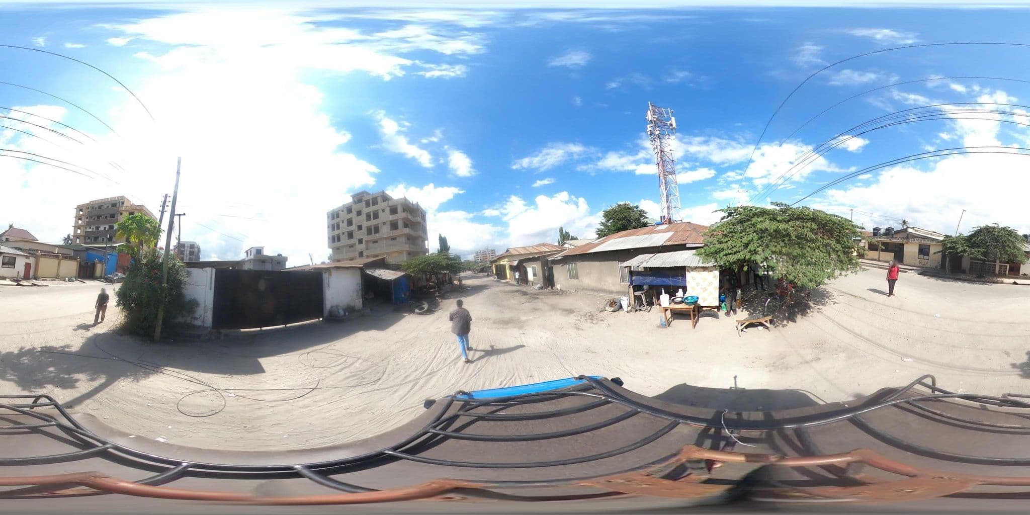 Street view near Nakimo Guest House, Dar es Salaam