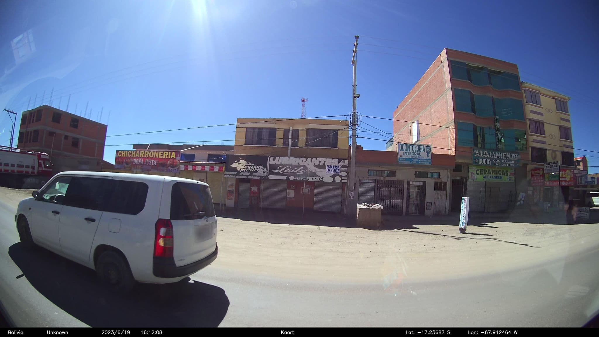 Street view near Alojamiento Ruddy, Patacamaya — © kaart_2 (CC BY-SA · Mapillary)