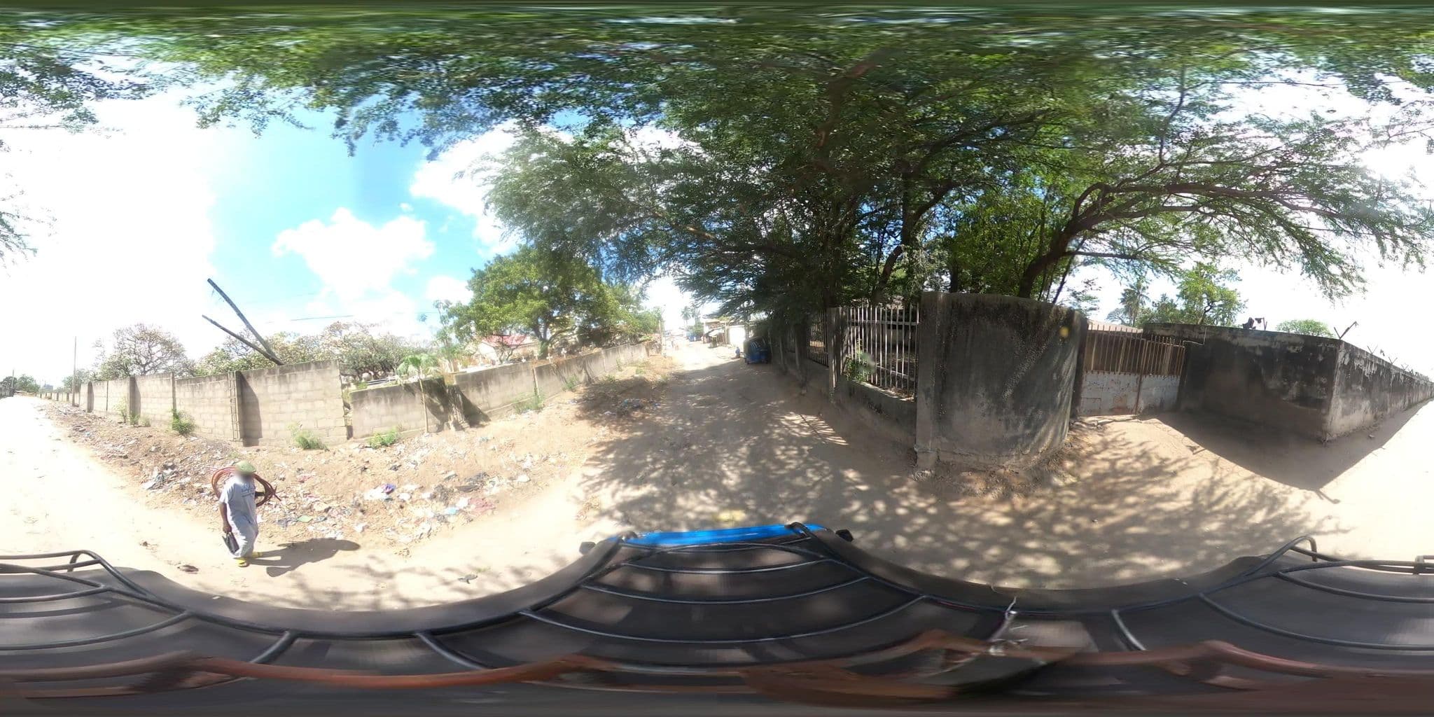 Street view near TTC Apartment, Dar es Salaam