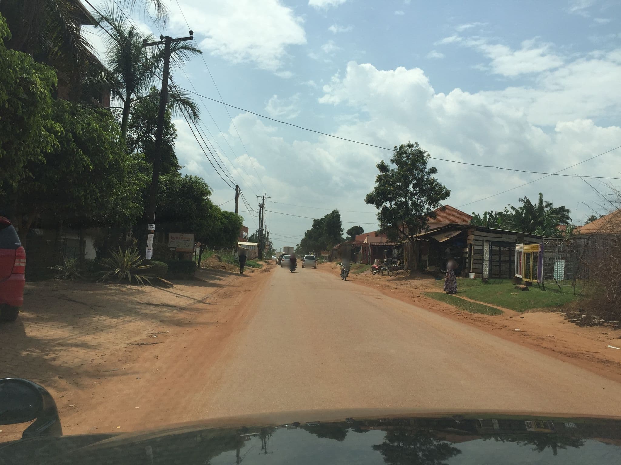 Street view near Romu Gardens Hotel, Kira — © mariki (CC BY-SA · Mapillary)
