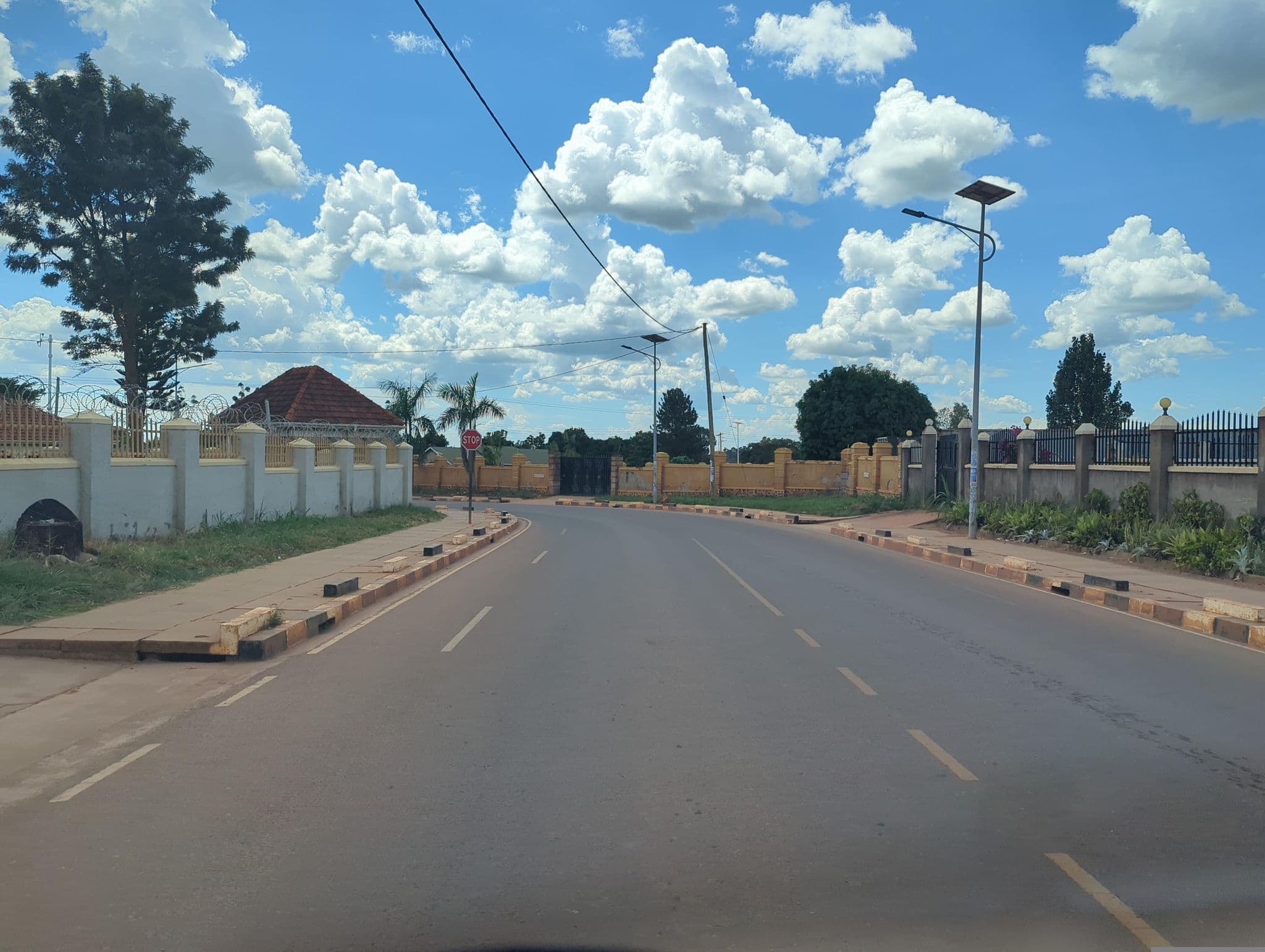 Street view near Northern Pearl Hotel, Gulu — © jfrek (CC BY-SA · Mapillary)