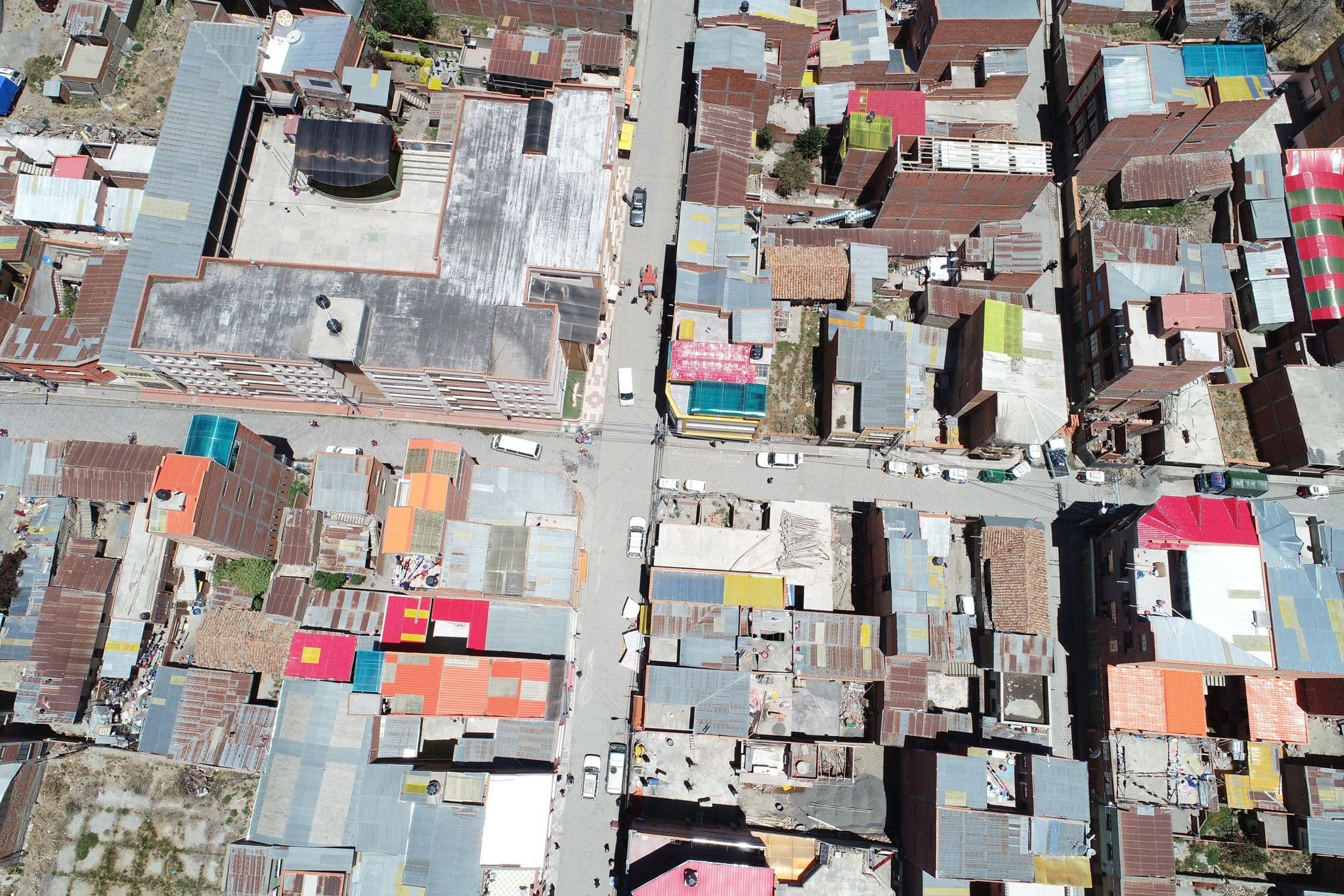 Street view near Alojamiento Sucre, Achacachi — © rodolfovar (CC BY-SA · Mapillary)