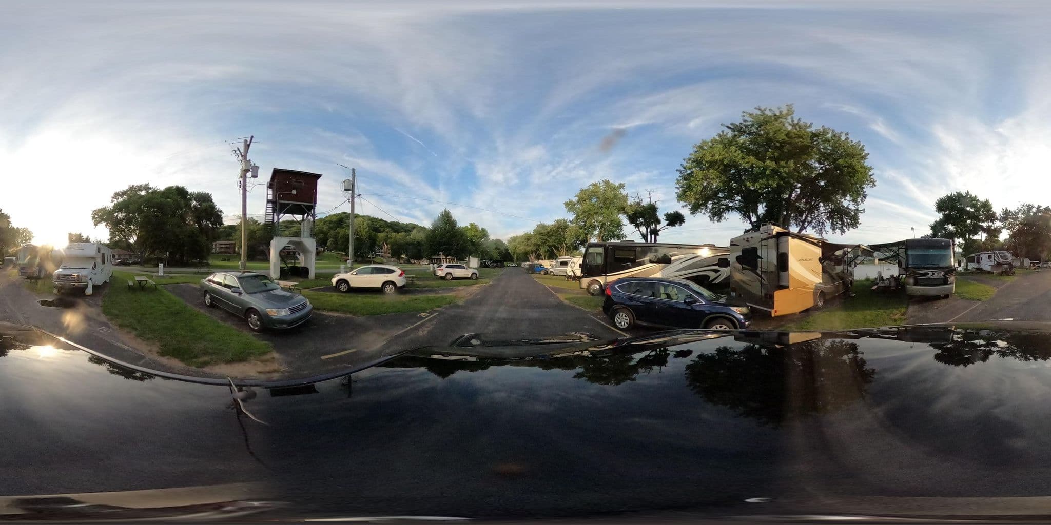Street view near Riverview Campground, North Madison — © treestryder (CC BY-SA · Mapillary)
