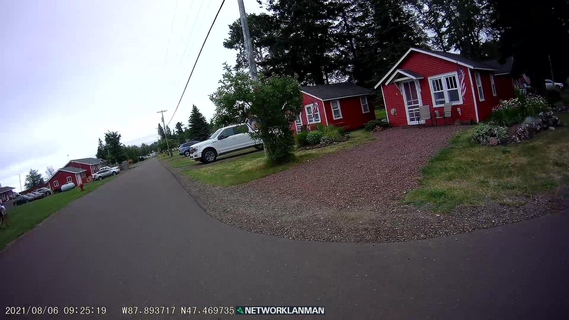 Street view near Belle Vista - Isle Royale House, Laurium — © networklanman (CC BY-SA · Mapillary)