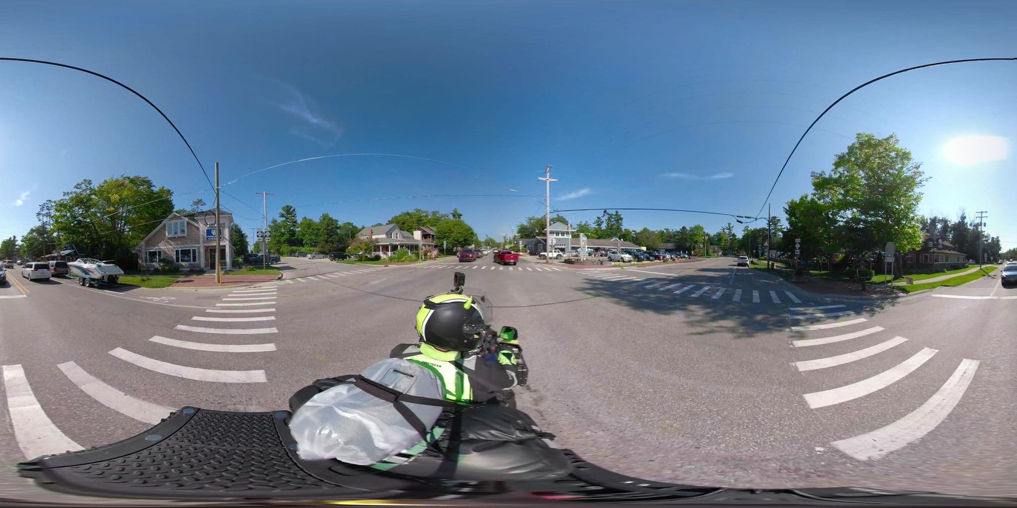 Street view near Glen Arbor Bed & Breakfast, Greilickville — © networklanman (CC BY-SA · Mapillary)
