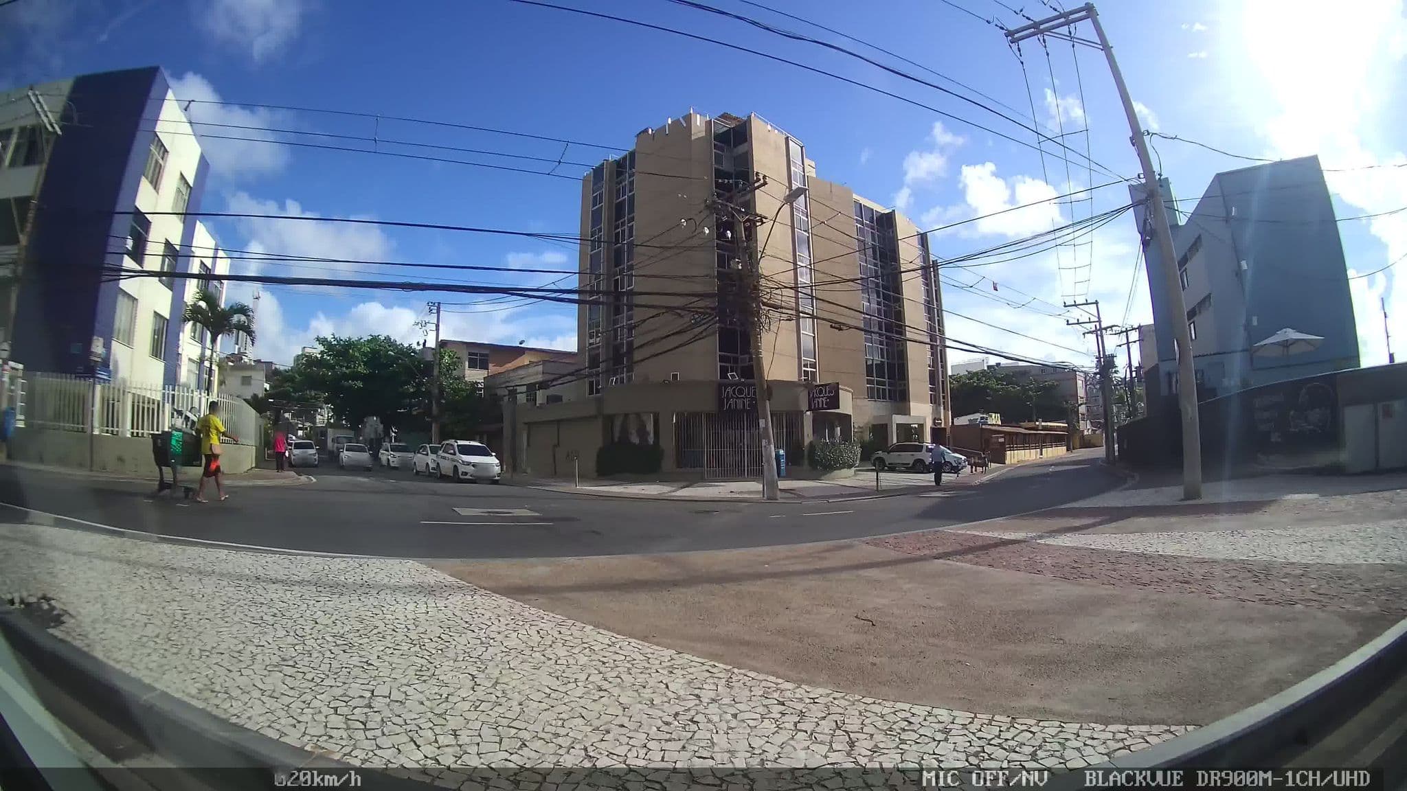 Street view near Hotel Bahia Sol e Mar, Salvador