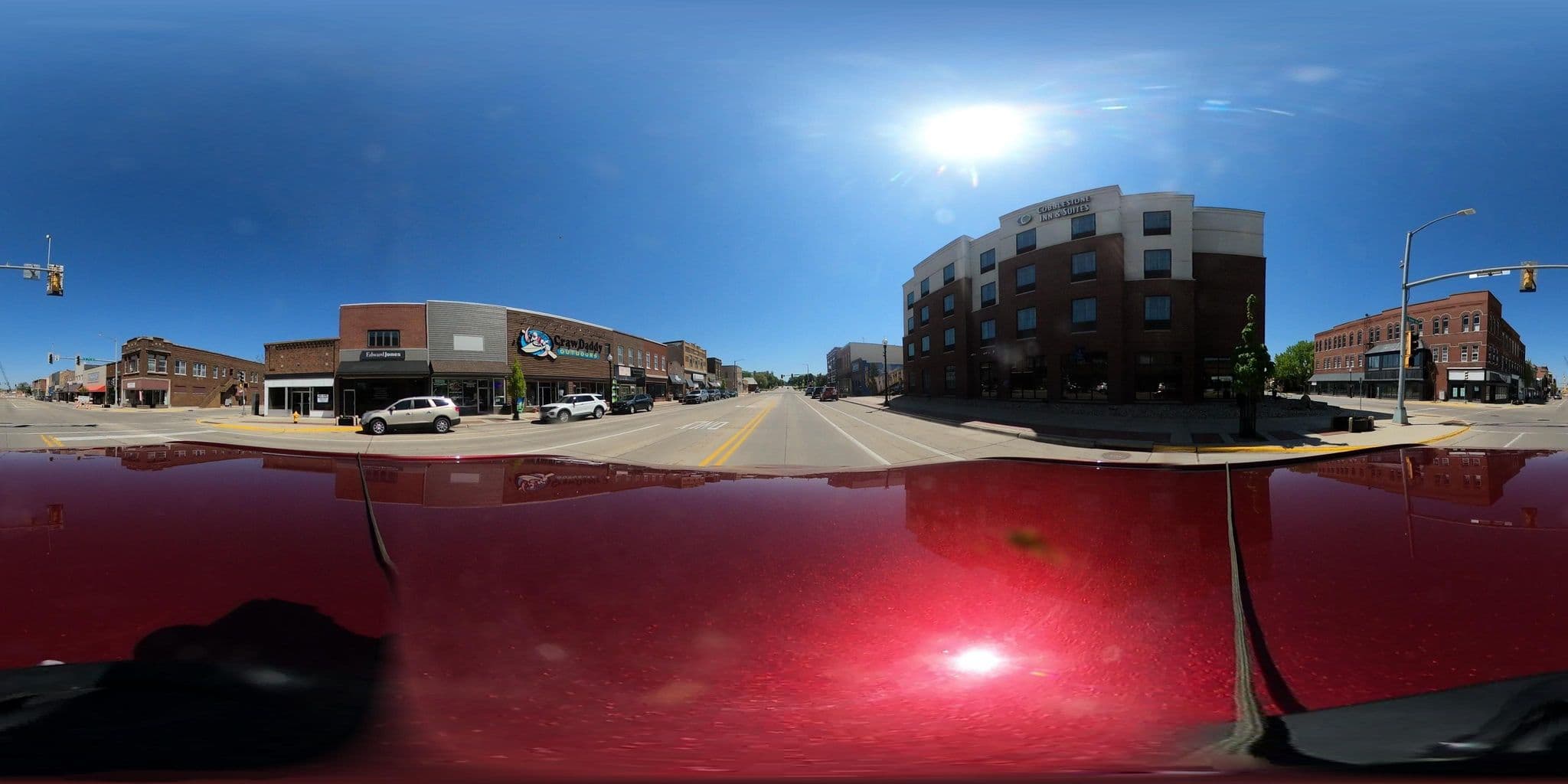 Street view near Cobblestone Inn & Suites, Shell Rock — © Hopen111 (CC BY-SA · Mapillary)