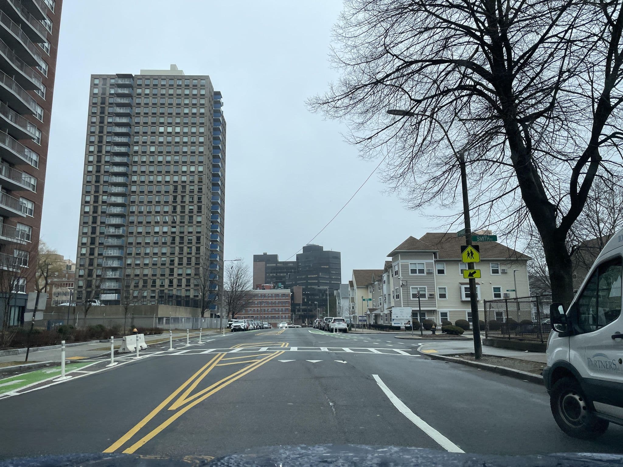 Street view near J Vue at the LMA, Mission Hill — © azsr (CC BY-SA · Mapillary)