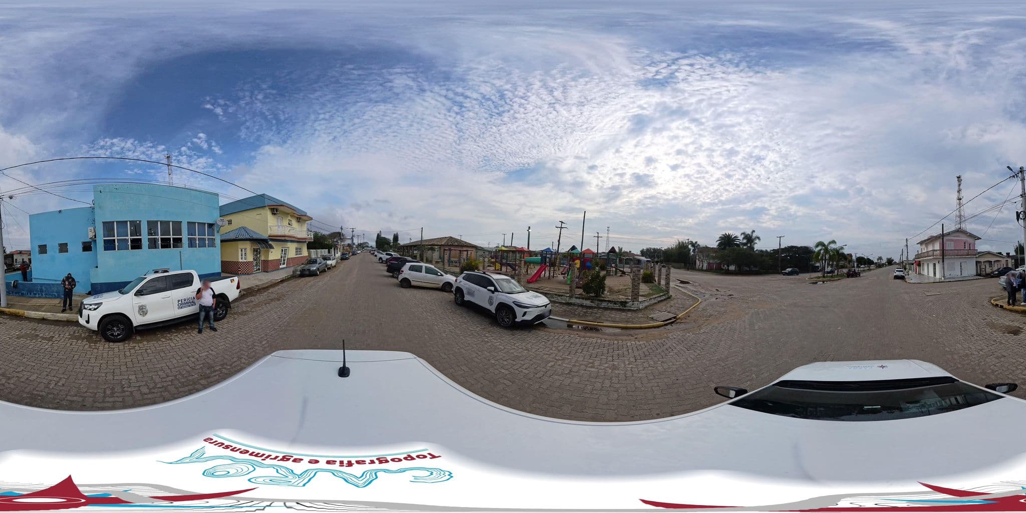 Street view near Hotel Parque de Lagoa, Mostardas — © CAROA_TOPOGRAFIA_AGRIMENSURA (CC BY-SA · Mapillary)