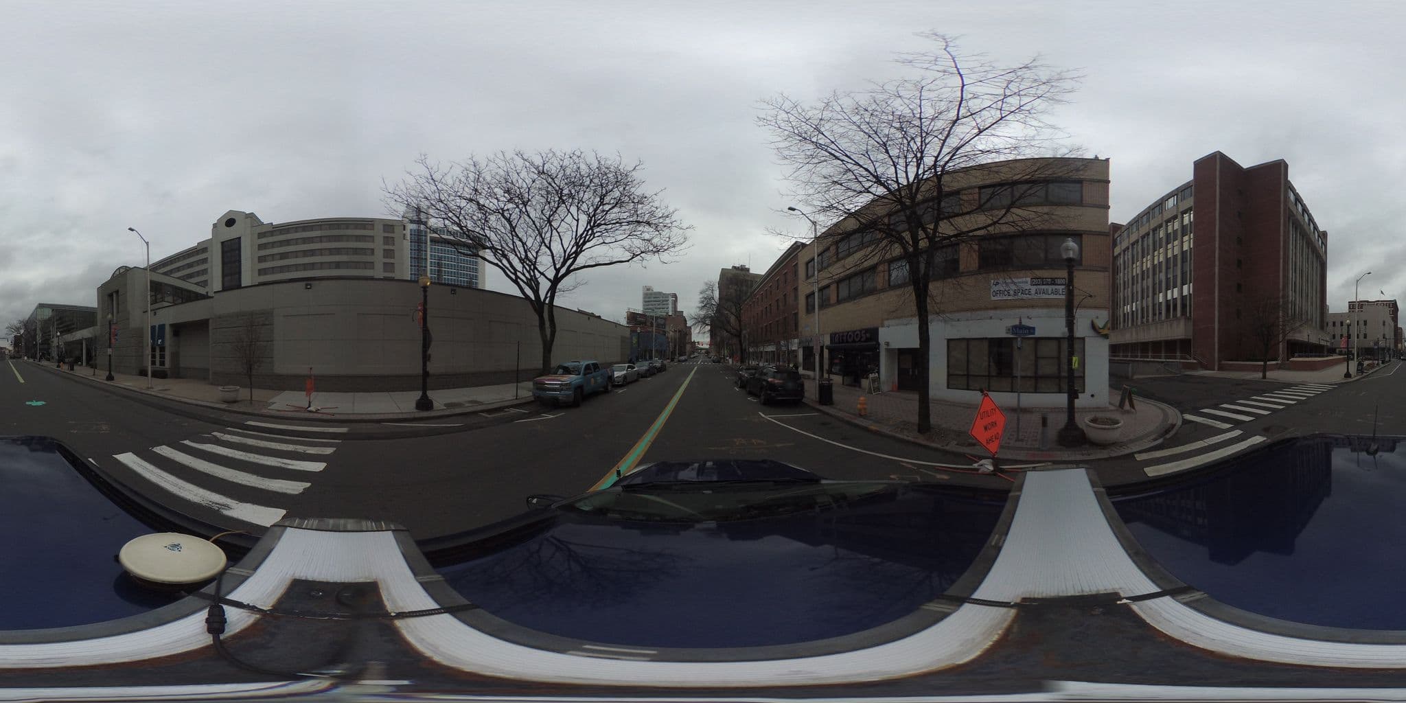 Street view near Holiday Inn, Bridgeport — © ctroadway360 (CC BY-SA · Mapillary)