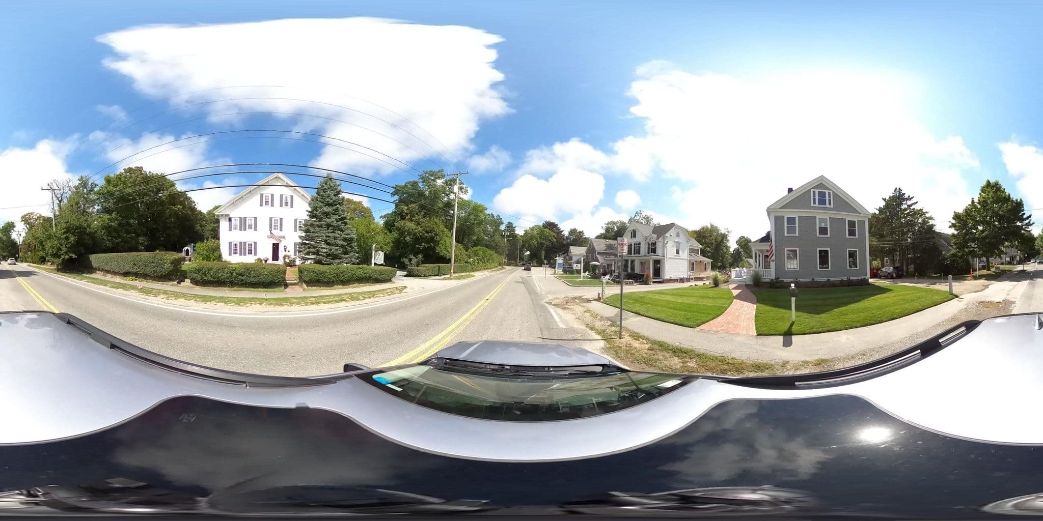 Street view near The Blushing Oyster B & B, Yarmouth Port — © mapillary01730 (CC BY-SA · Mapillary)