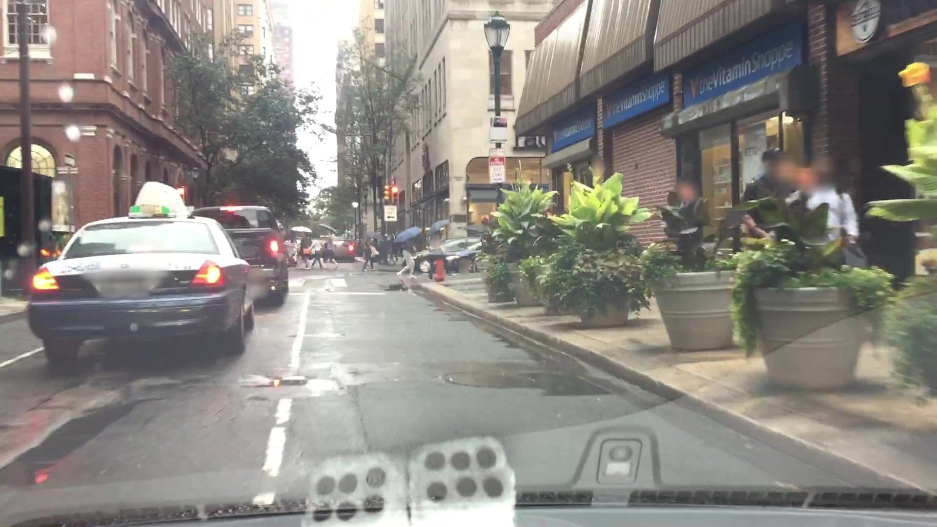 Street view near Sofitel Philadelphia Hotel, Rittenhouse — © lvl5 (CC BY-SA · Mapillary)