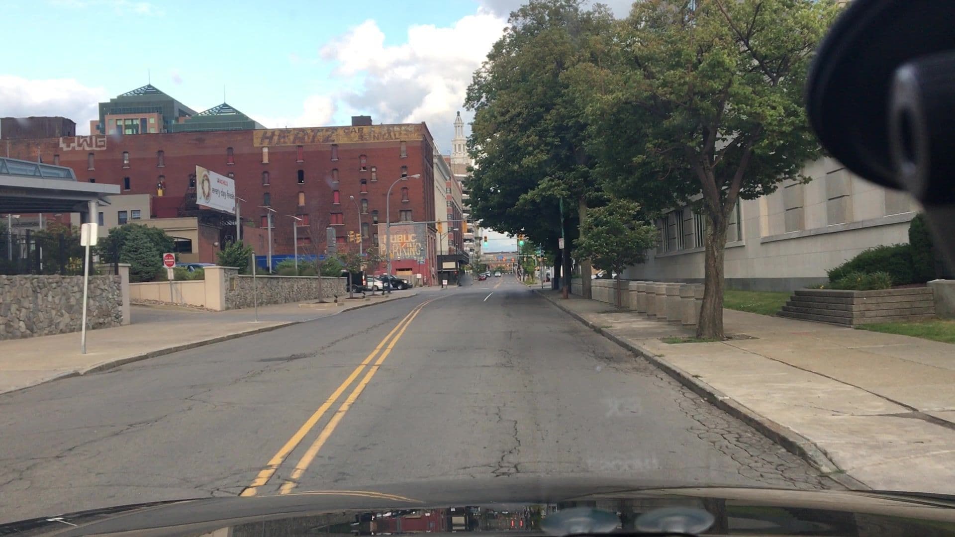 Street view near Embassy Suites, Buffalo — © lvl5 (CC BY-SA · Mapillary)
