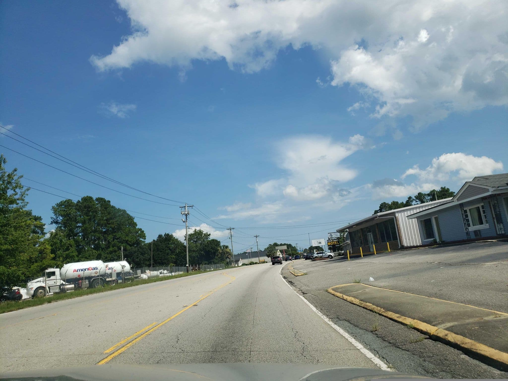 Street view near Four Oaks Motel, Forestbrook — © guyutetube (CC BY-SA · Mapillary)