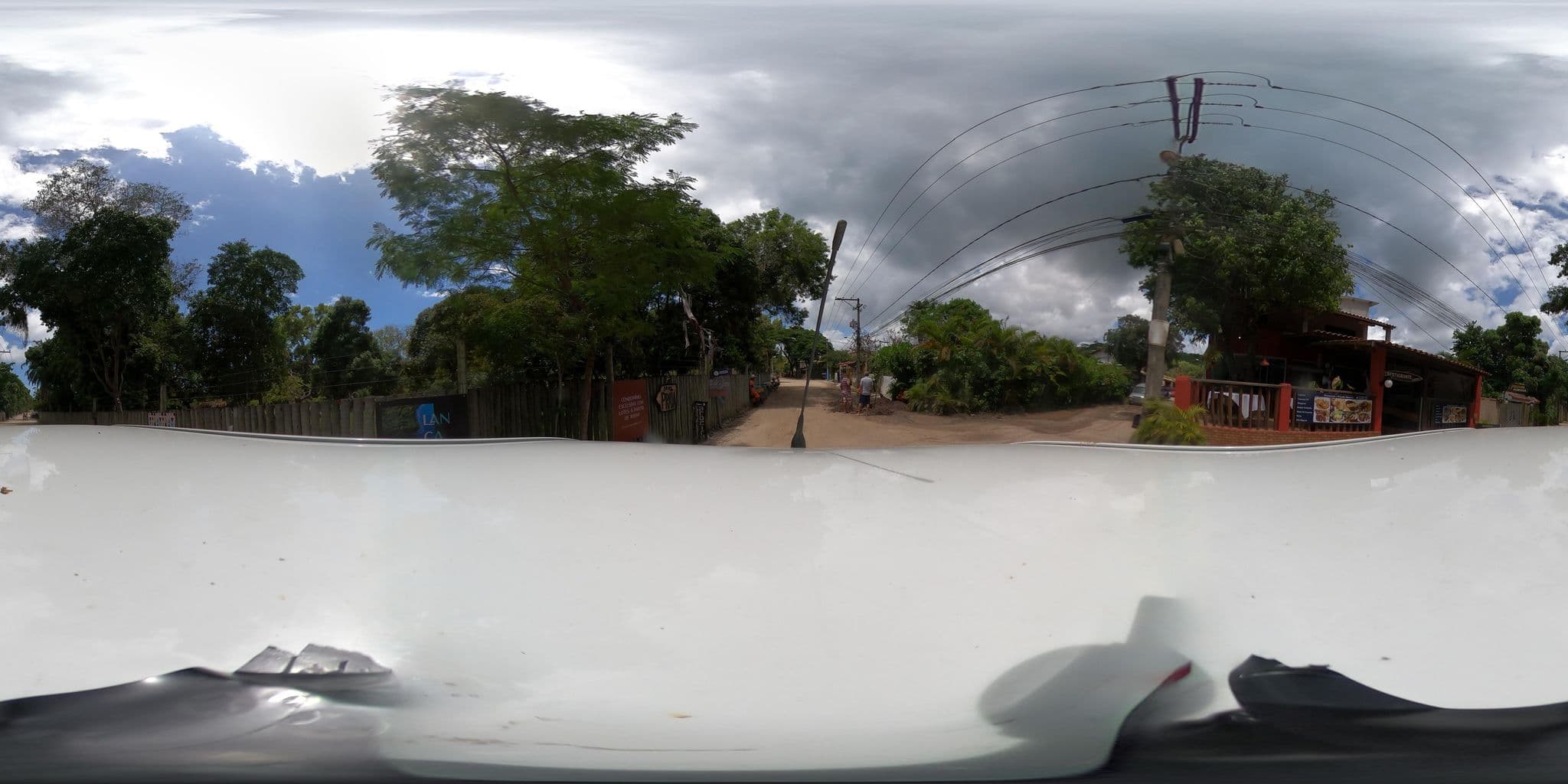 Street view near Pousada Almescla, Santa Cruz Cabrália — © mauriciomensura (CC BY-SA · Mapillary)