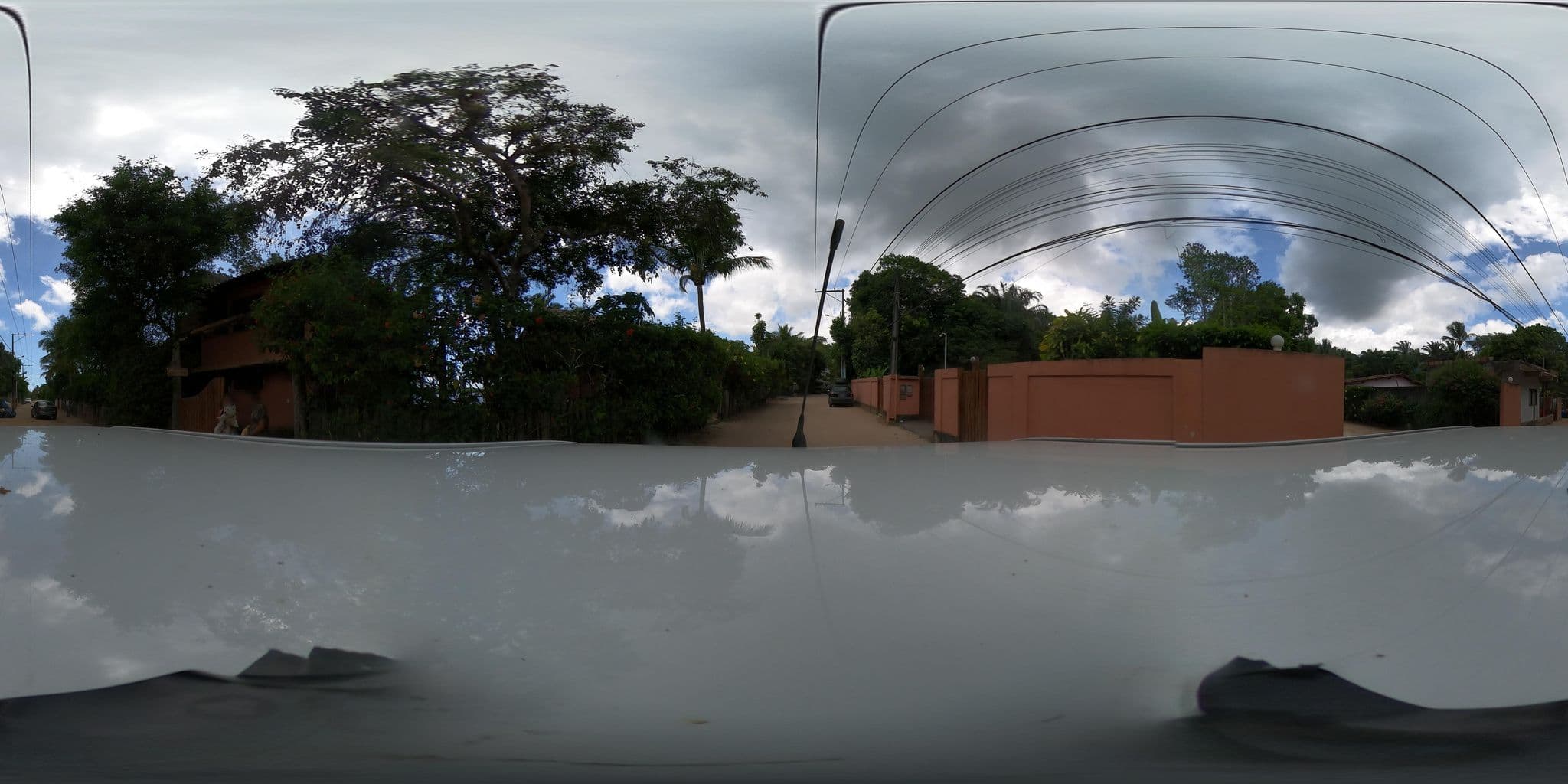 Street view near Pousada Corsário, Santa Cruz Cabrália — © mauriciomensura (CC BY-SA · Mapillary)