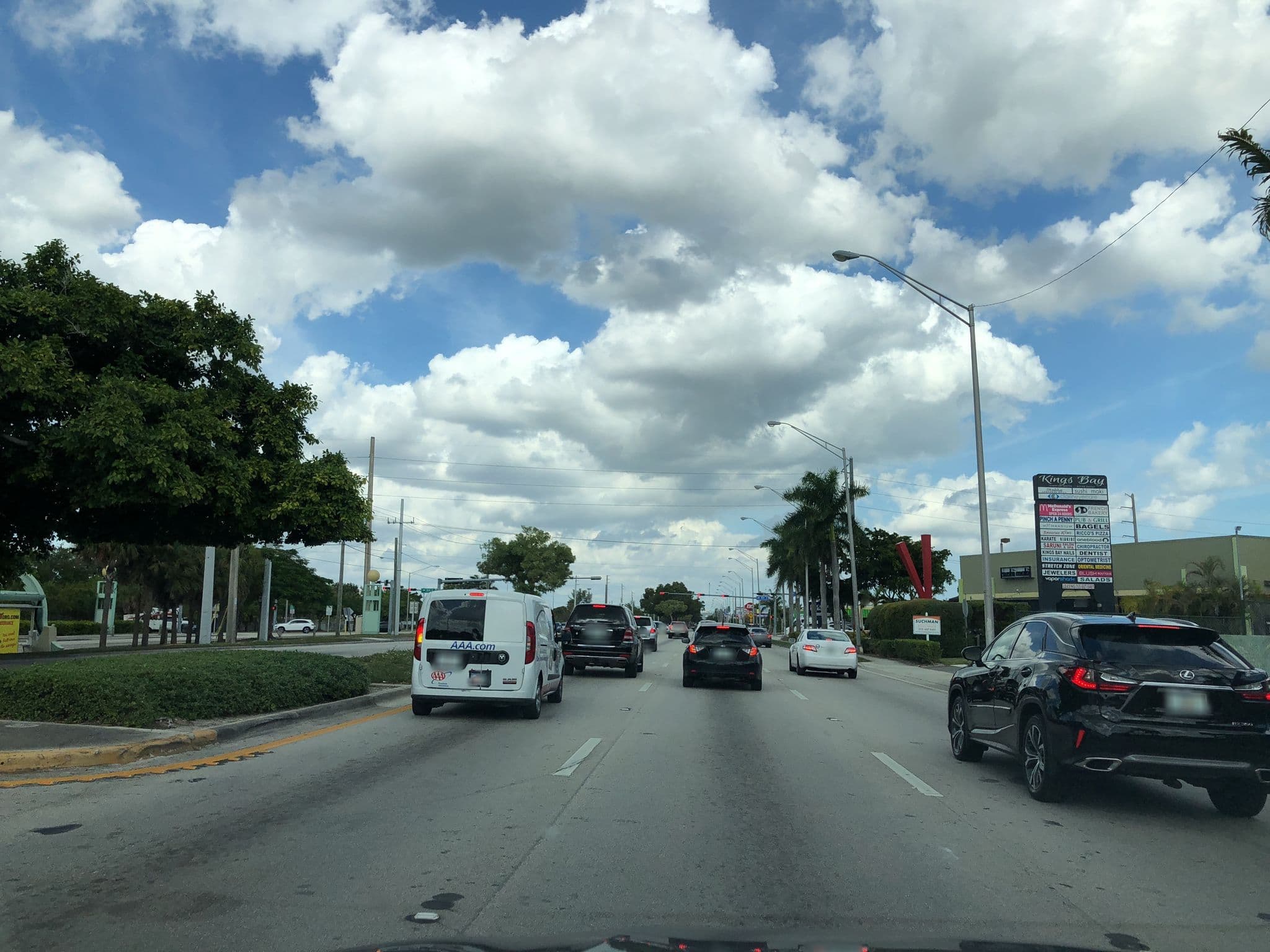 Street view near Quality Inn South at the Falls, Palmetto Bay — © laye (CC BY-SA · Mapillary)