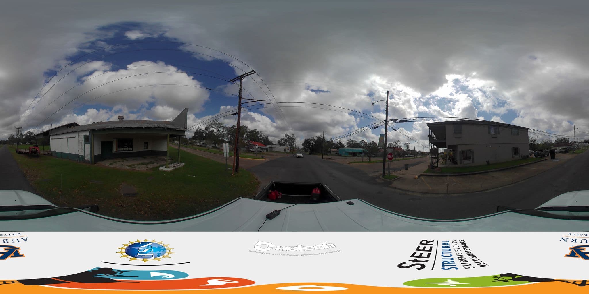 Street view near L'Banca Albergo / The Bank Hotel, Lake Arthur — © steer360network (CC BY-SA · Mapillary)