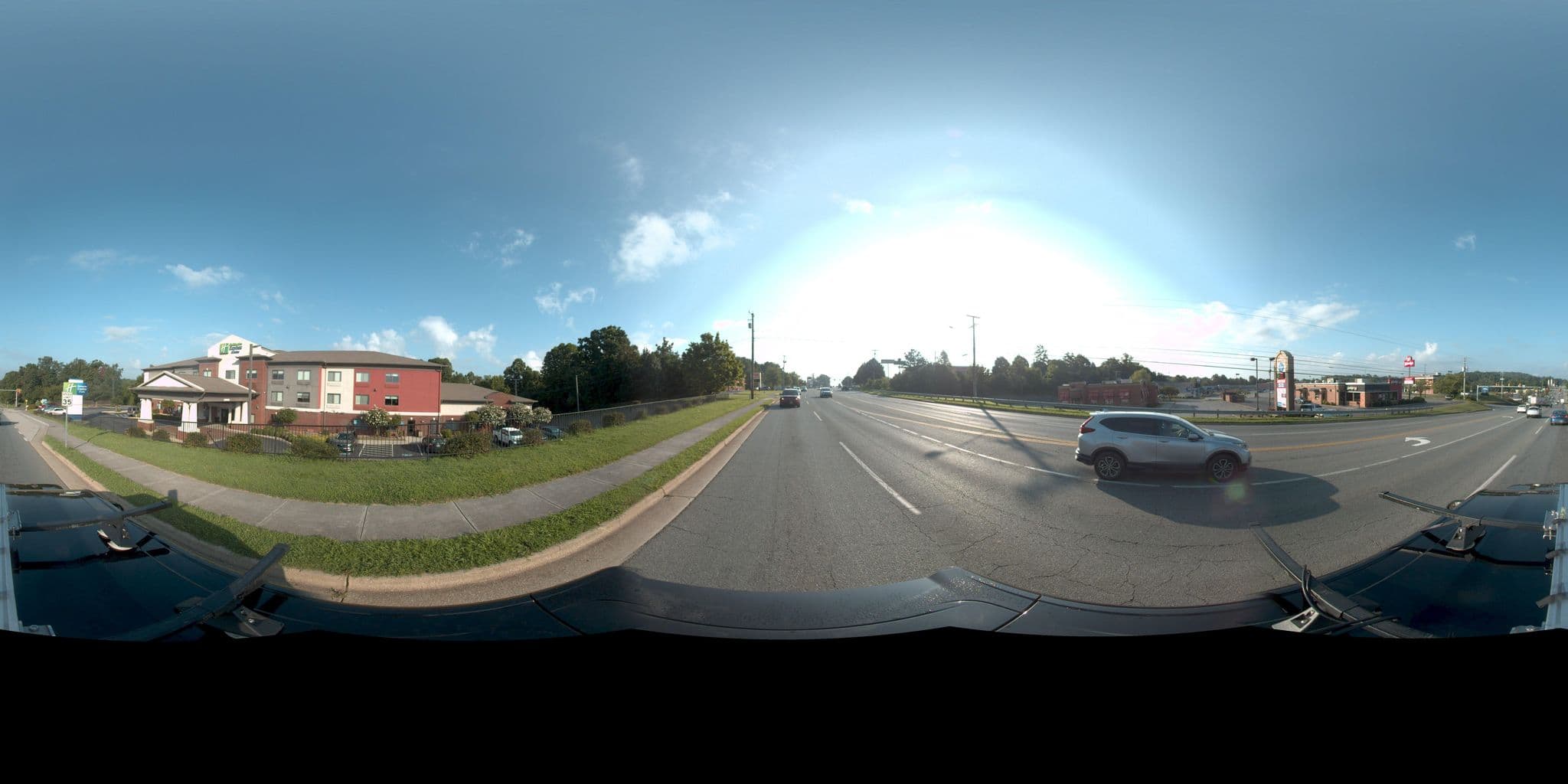 Street view near Holiday Inn Express & Suites Rocky Mount/Smith Mountain Lake, Henry Fork — © rking (CC BY-SA · Mapillary)