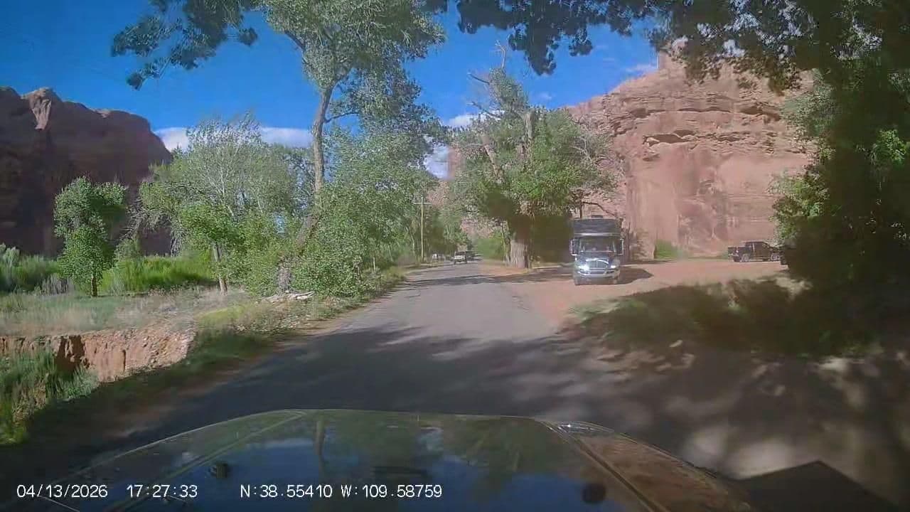Street view near Moonflower Camping Area, Moab
