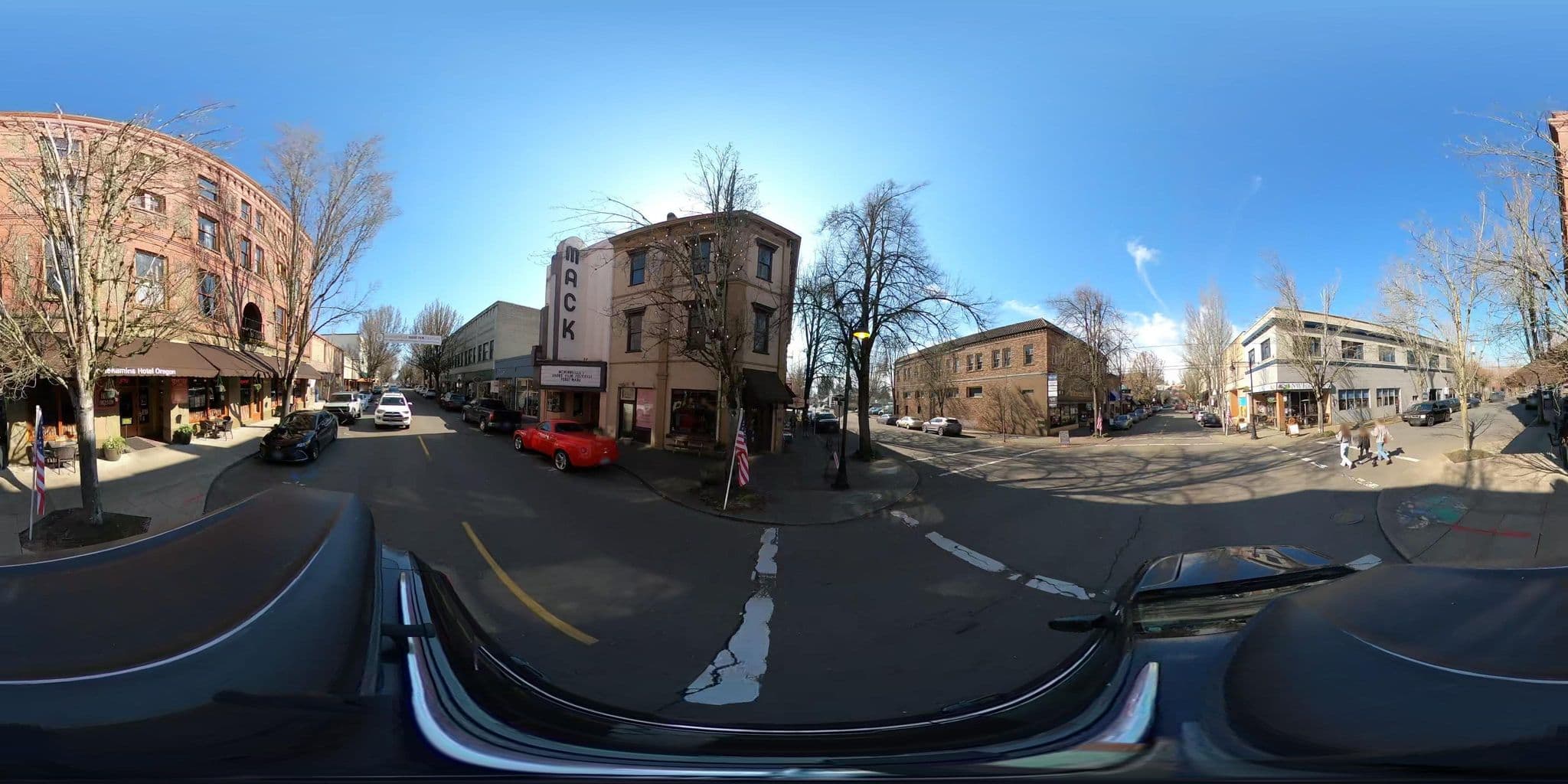 Street view near Hotel Oregon, McMinnville — © jenningsanderson (CC BY-SA · Mapillary)