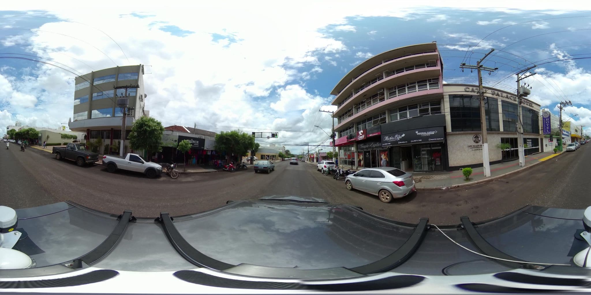 Street view near Catu Palace Hotel, Rondonópolis — © PMR (CC BY-SA · Mapillary)