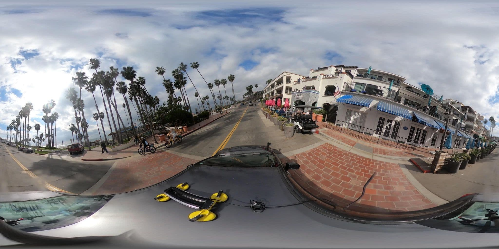 Street view near Villa Del Mar Inn, San Clemente — © jperez10AM_cramobility (CC BY-SA · Mapillary)